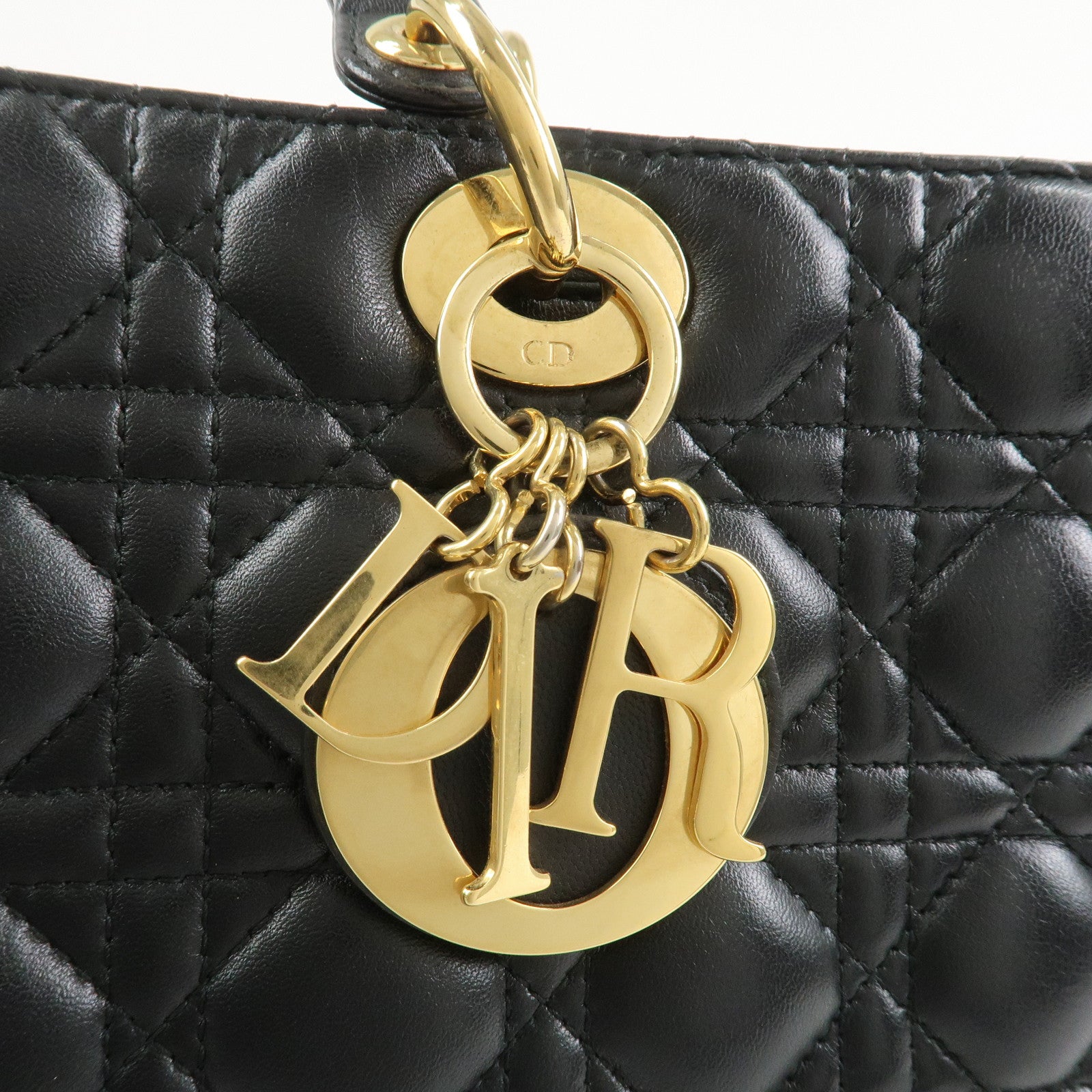 Christian Dior Cannage Lady Dior 2Way Hand Shoulder Bag CAL44560