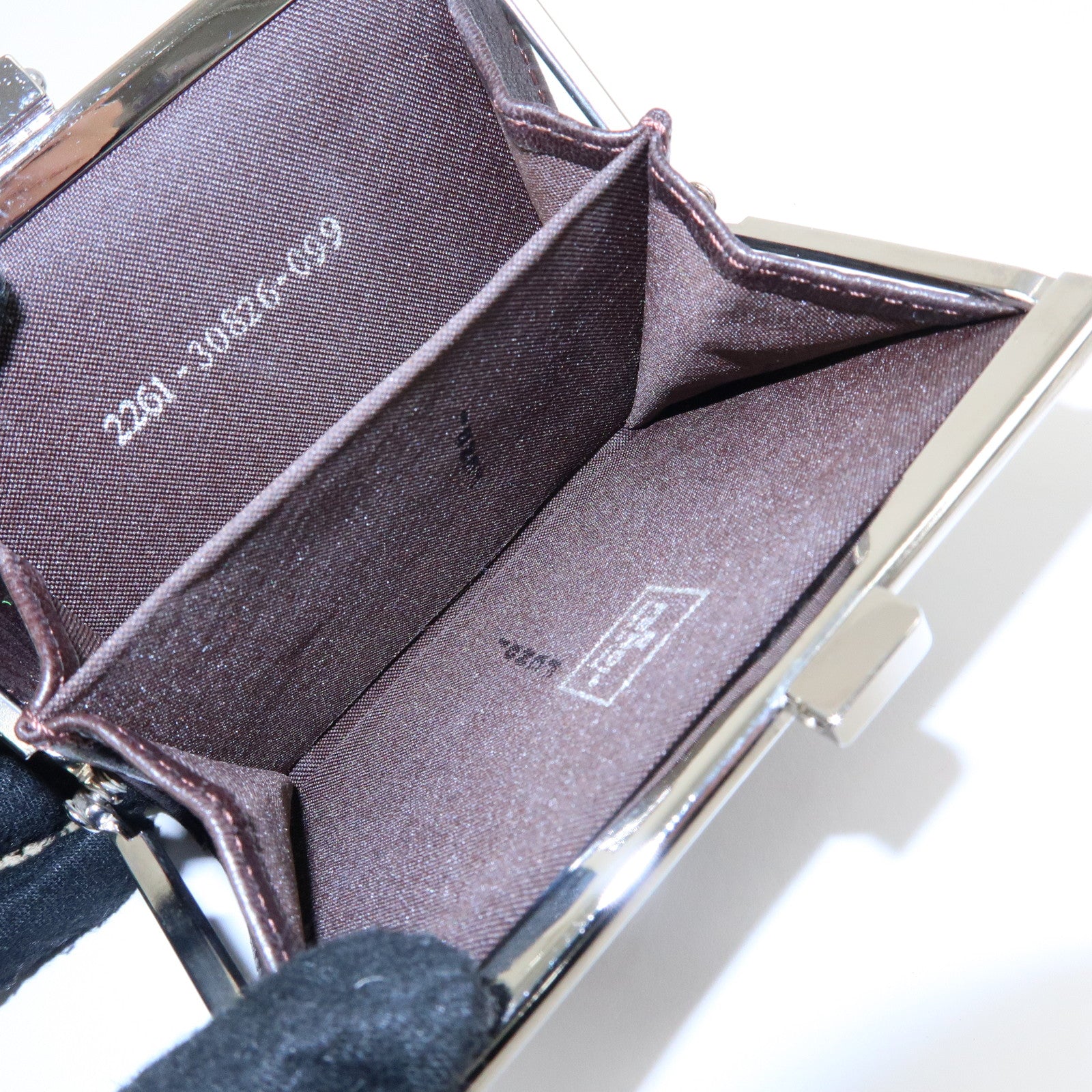 FENDI Canvas Coin Case Coin Purse Brown 2261‑30826‑099