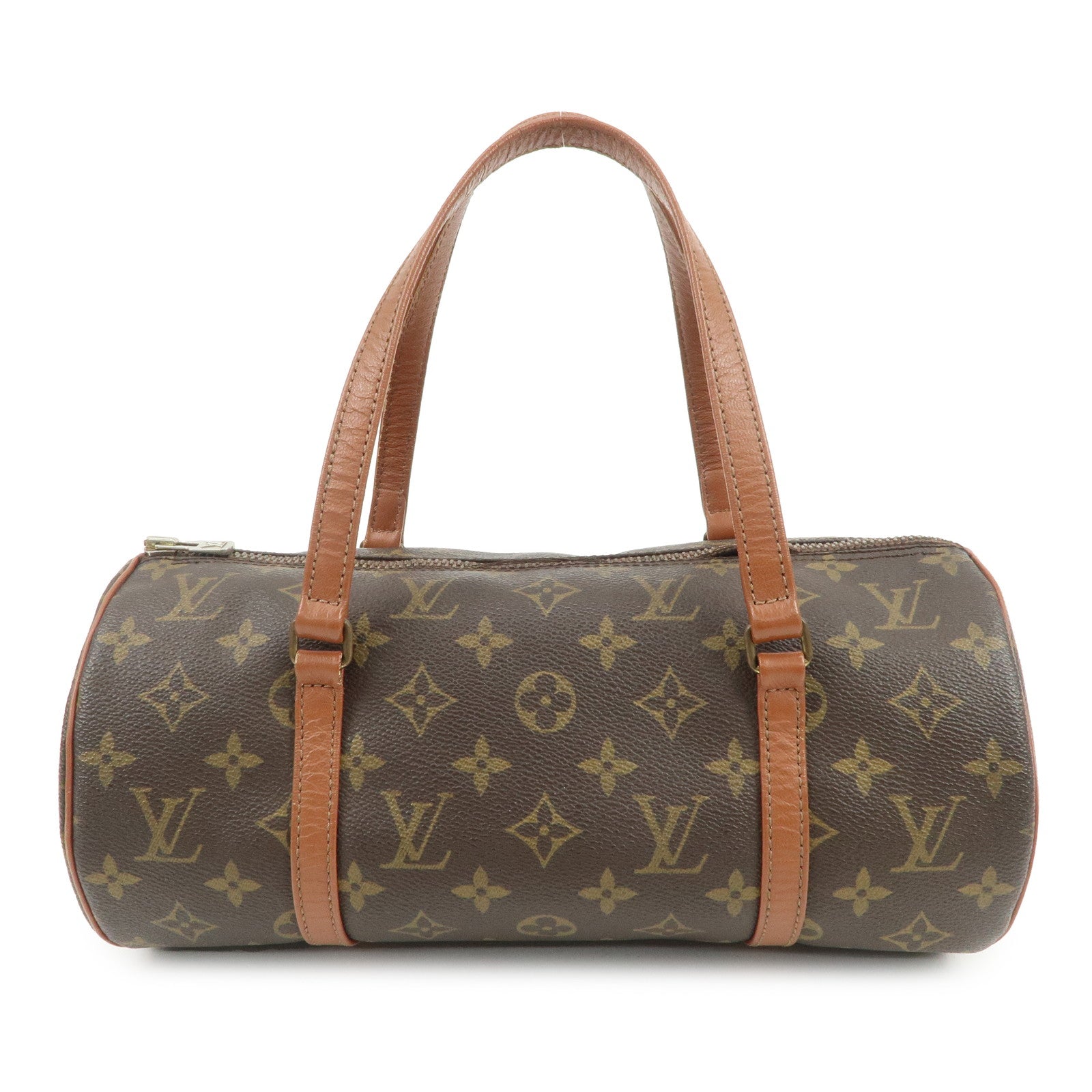 Louis Vuitton Monogram Papillon 30 Hand Bag Brown Oly Style M51365