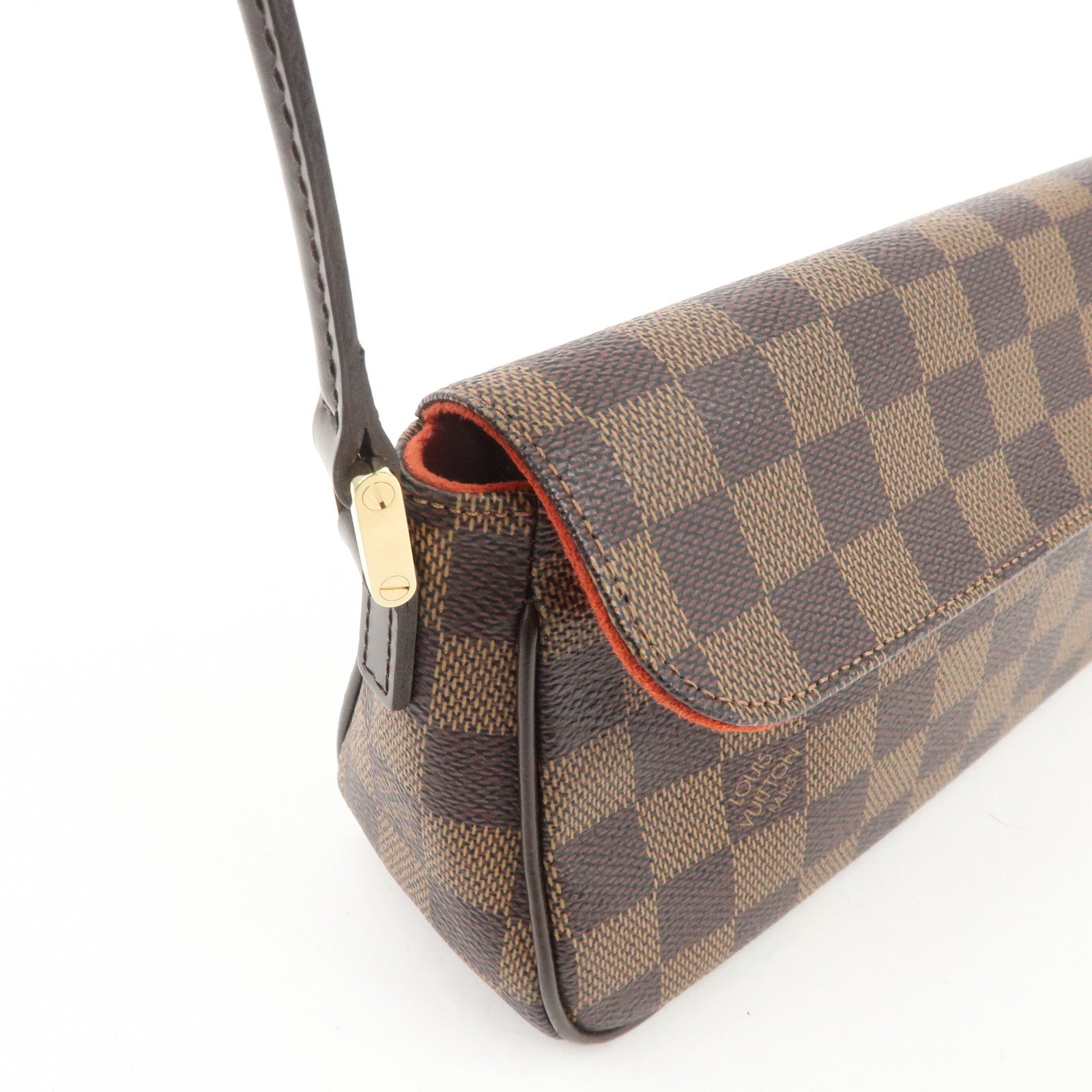 Louis Vuitton Damier Recoleta Shoulder Bag Ebene M51299