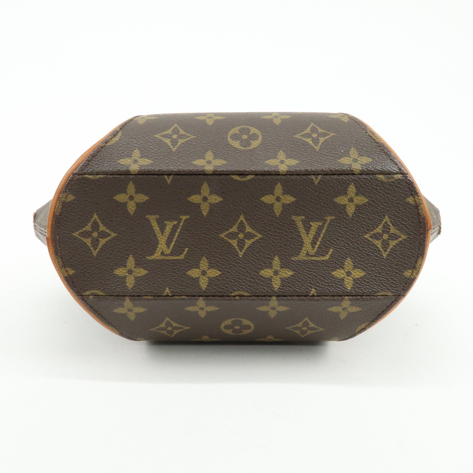 Louis Vuitton Monogram Ellipse PM Hand Bag Brown M51127