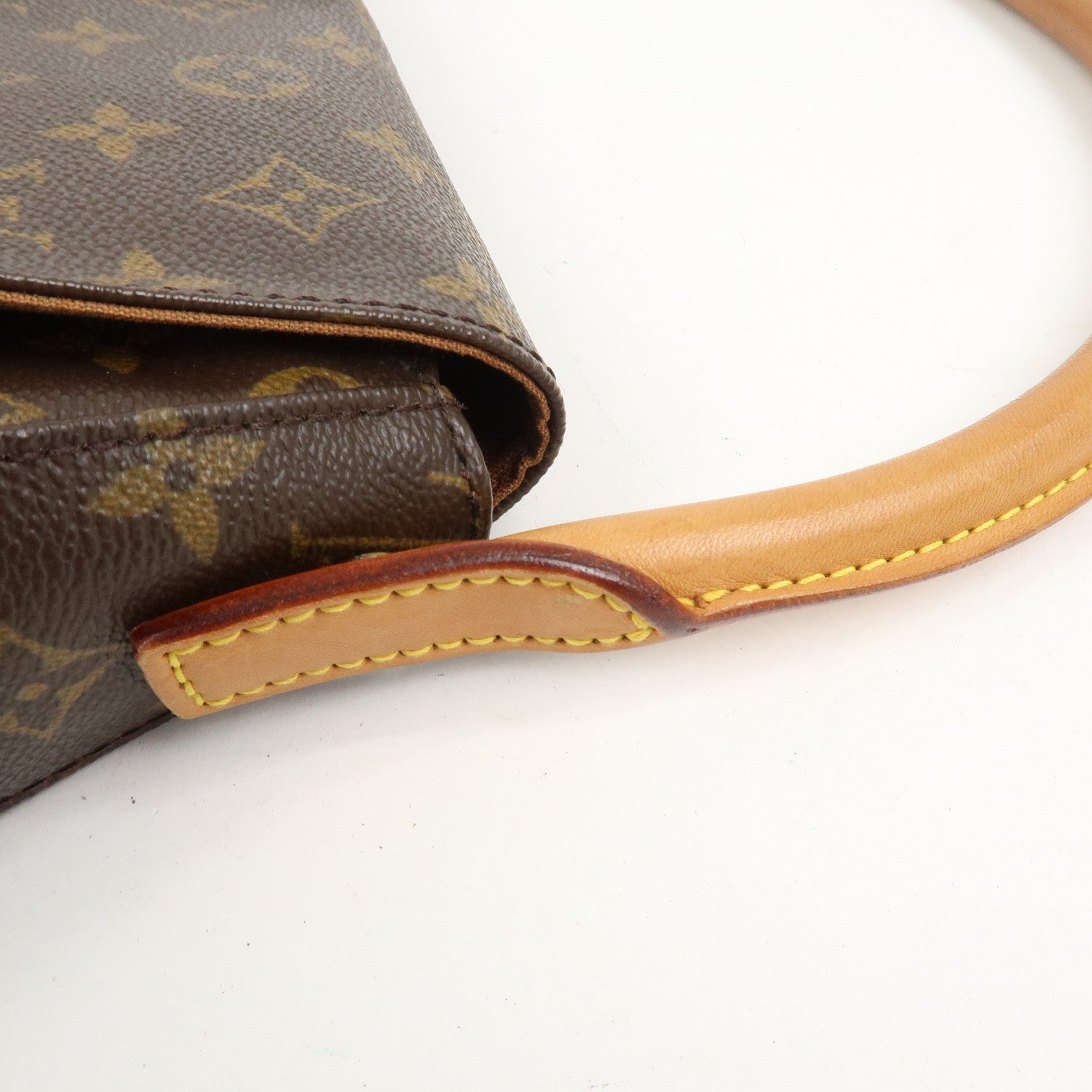 Louis Vuitton Monogram Mini Looping Shoulder Bag Brown M51147