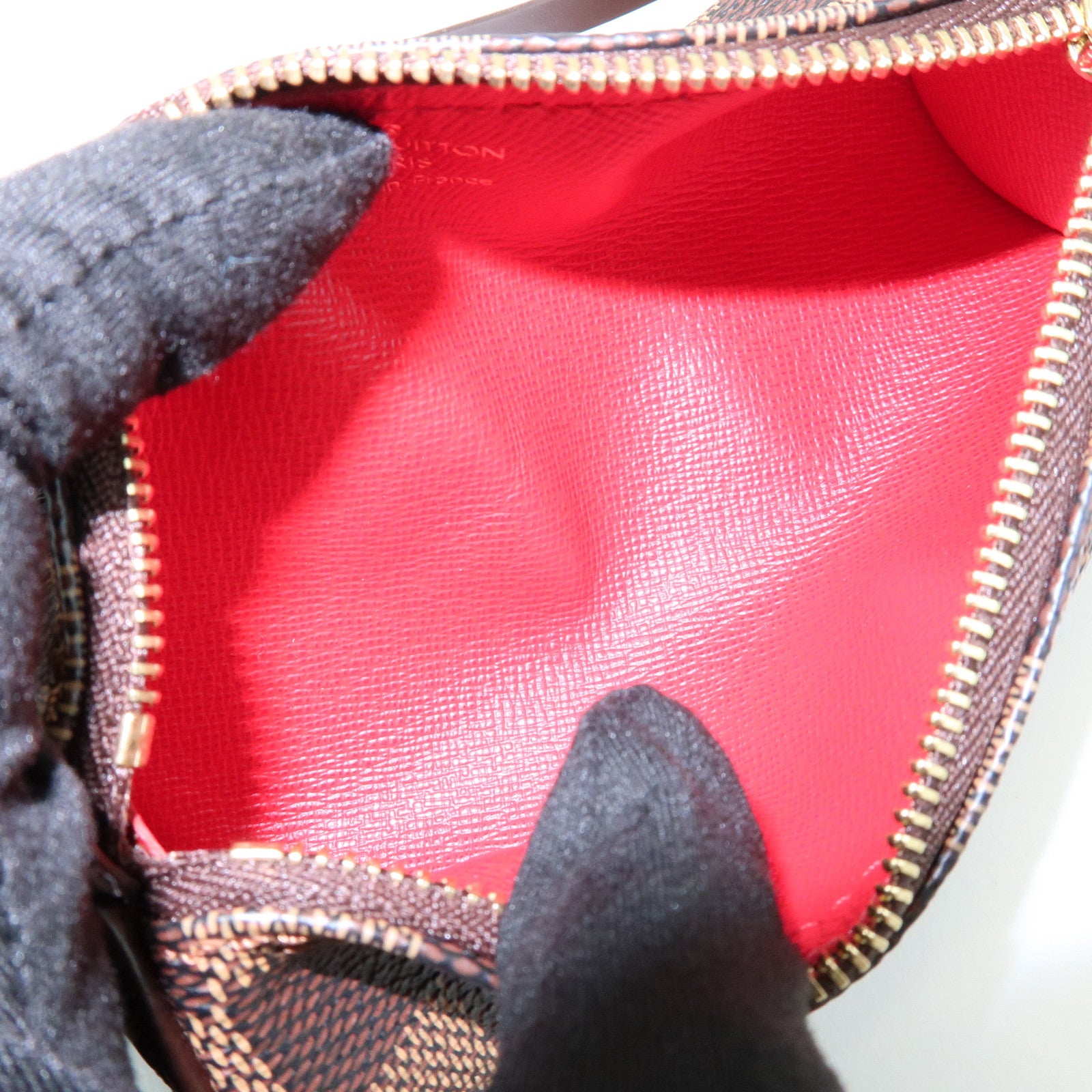 Louis Vuitton Mini Pouch for Papillon Bag Brown