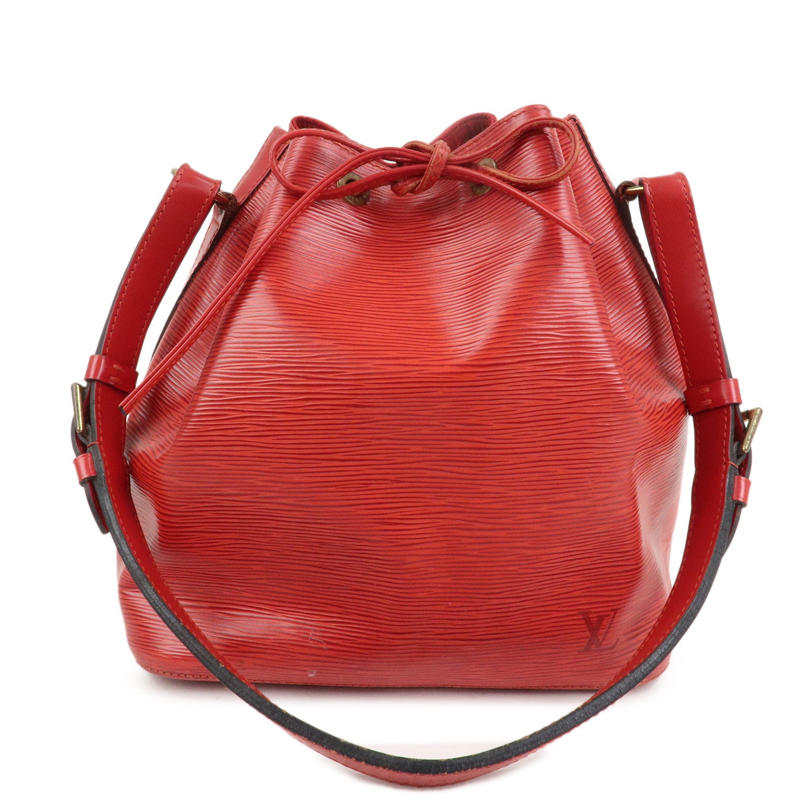 Louis Vuitton Epi Petit Noe Shoulder Bag Castilian Red M44107