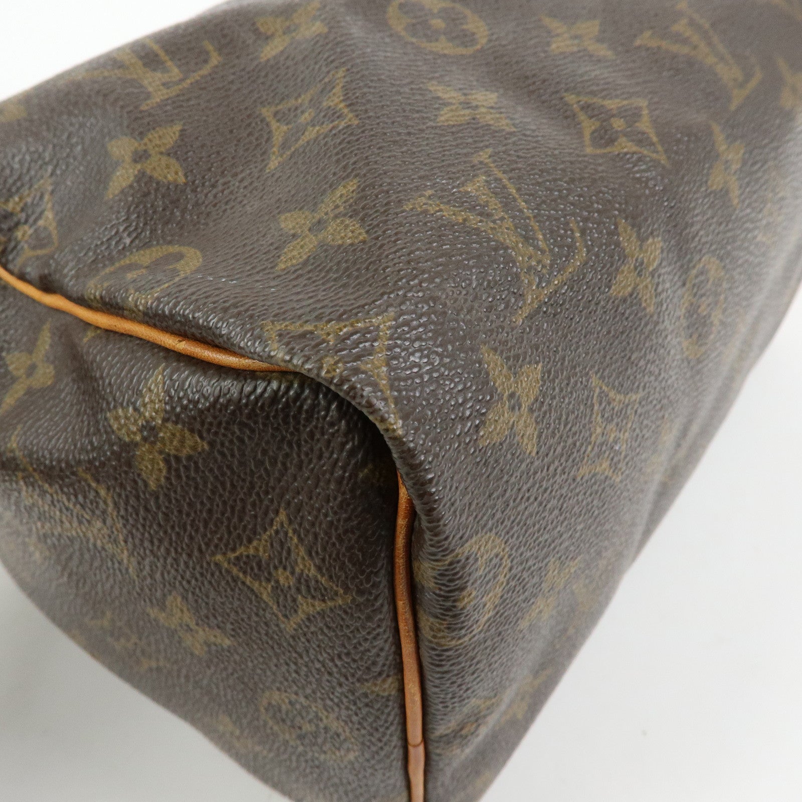 Louis Vuitton Monogram Speedy 25 Boston Bag Hand Bag Brown M41528