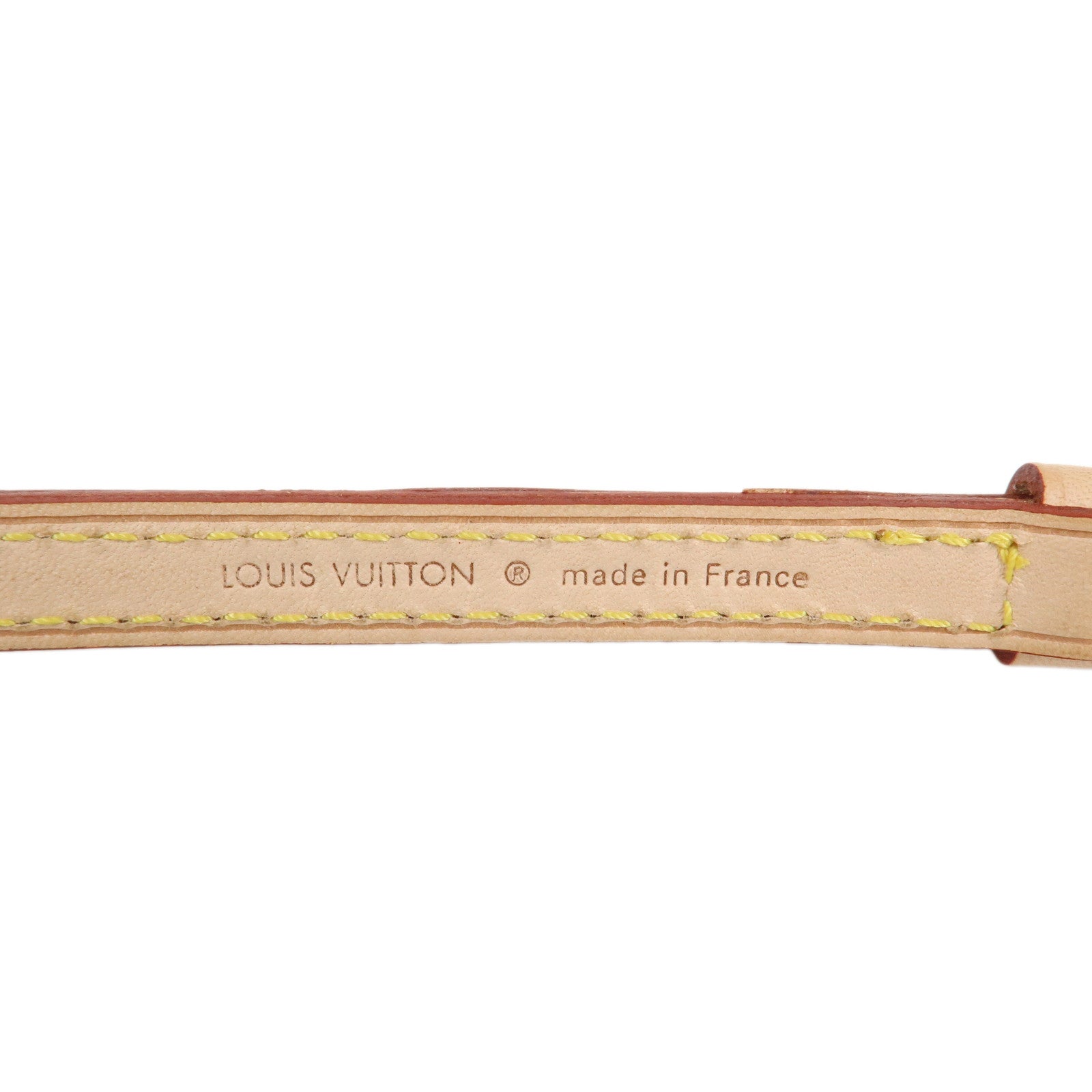 Louis Vuitton Nume Leather Adjustable Shoulder Strap 120cm J52314