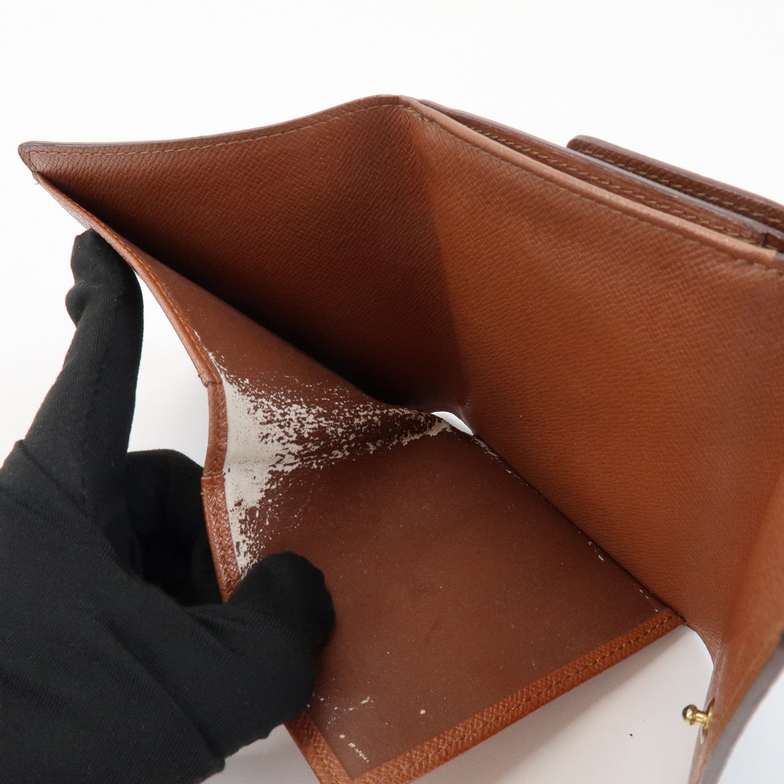Louis Vuitton Monogram Set of 2 Bi- fold Wallets Brown M61652