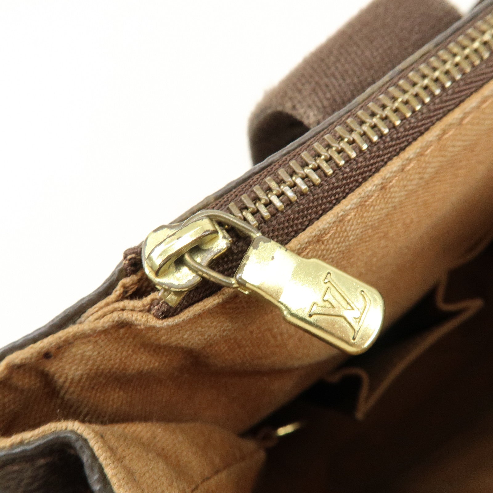 Louis Vuitton Monogram Cabas Beaubourg Tote Bag Brown M53013