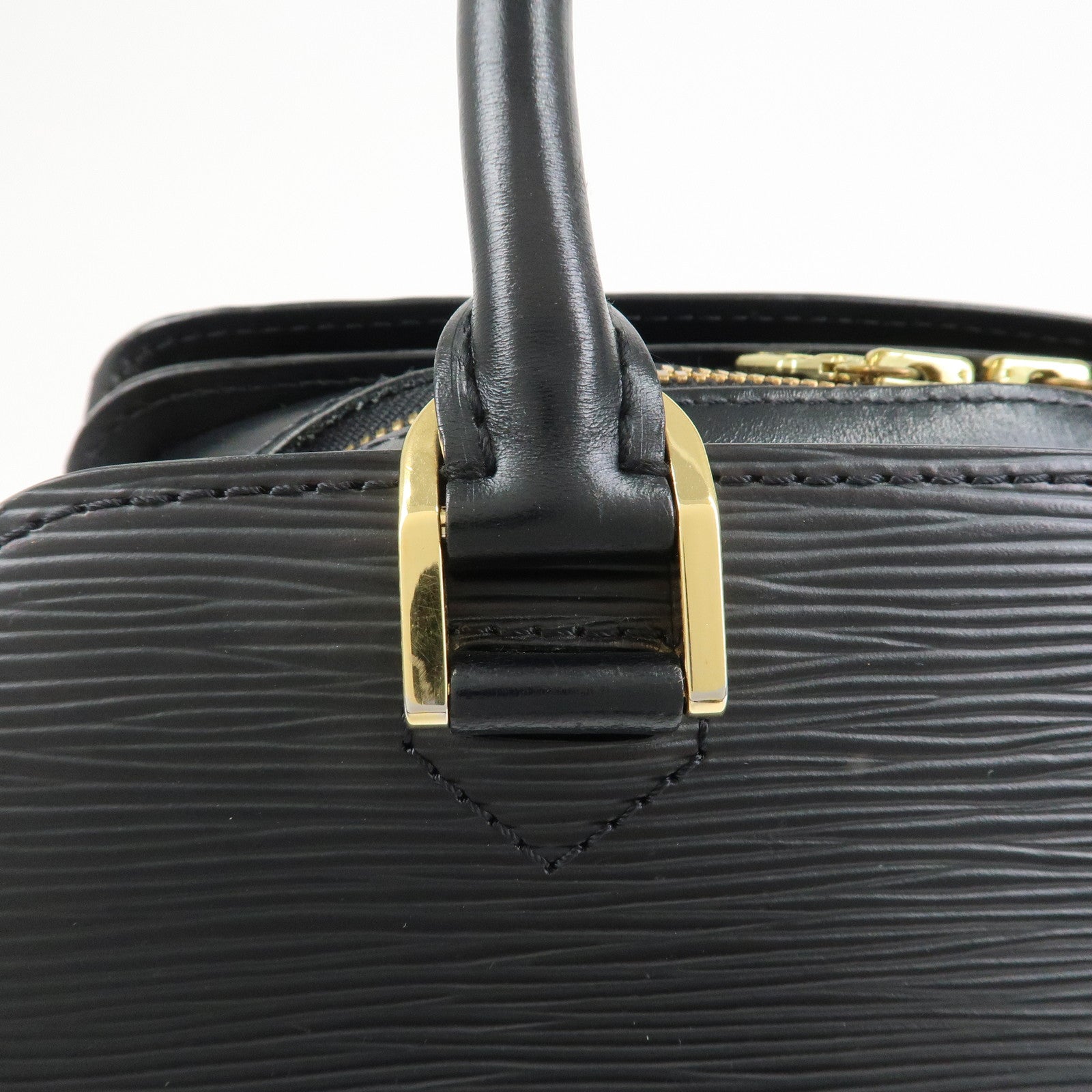 Louis Vuitton Epi Leather Pont Neuf Hand Bag Noir Black M52052