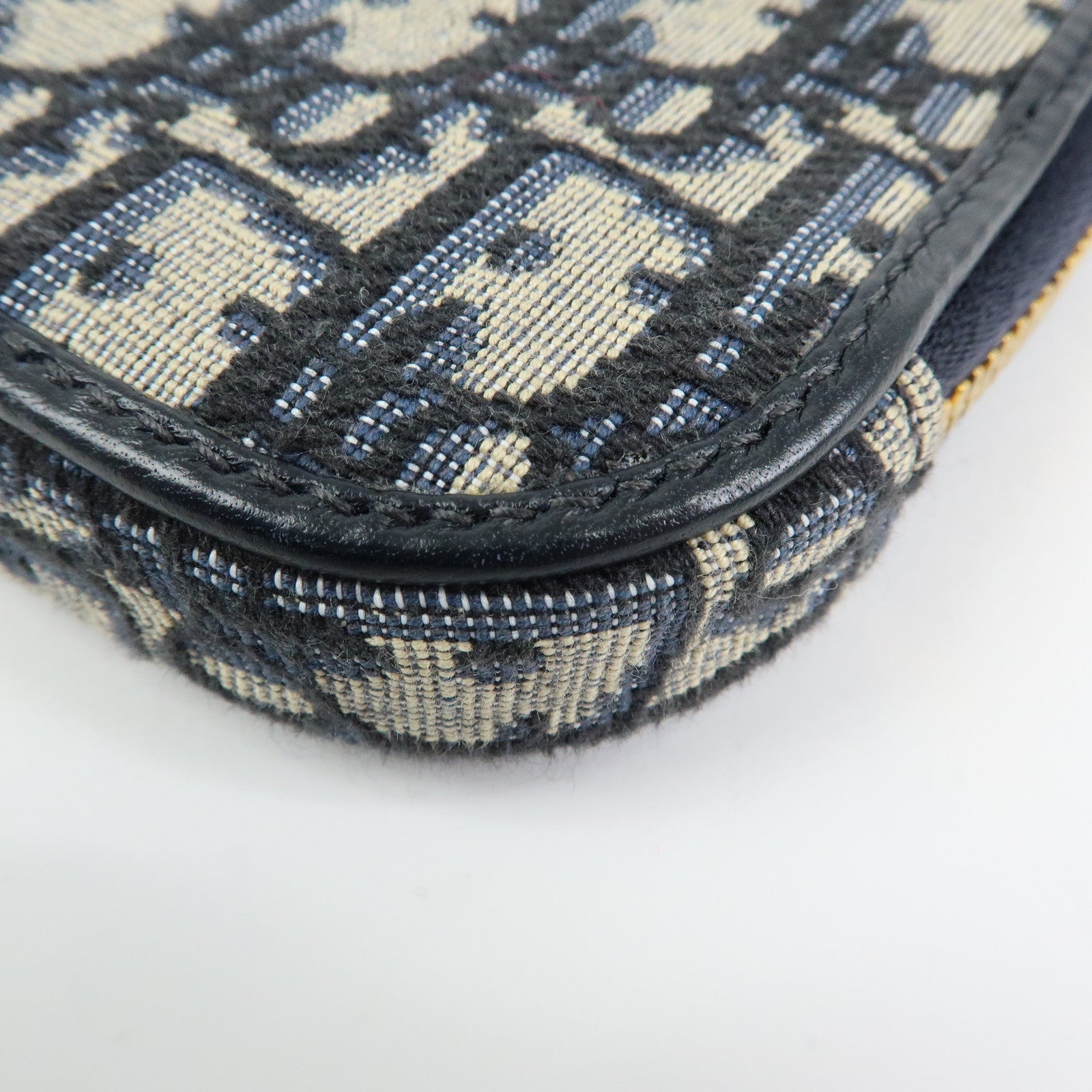 Christian Dior Oblique Jacquard Leather 30 Montaigne Phone Case