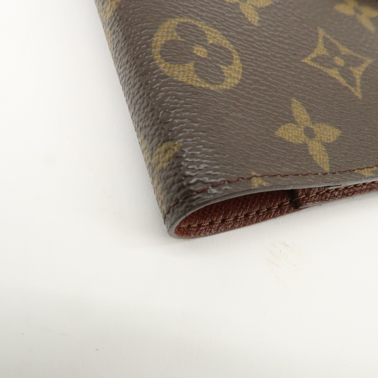 Louis Vuitton Monogram Agenda PM Planner Cover Brown R20005