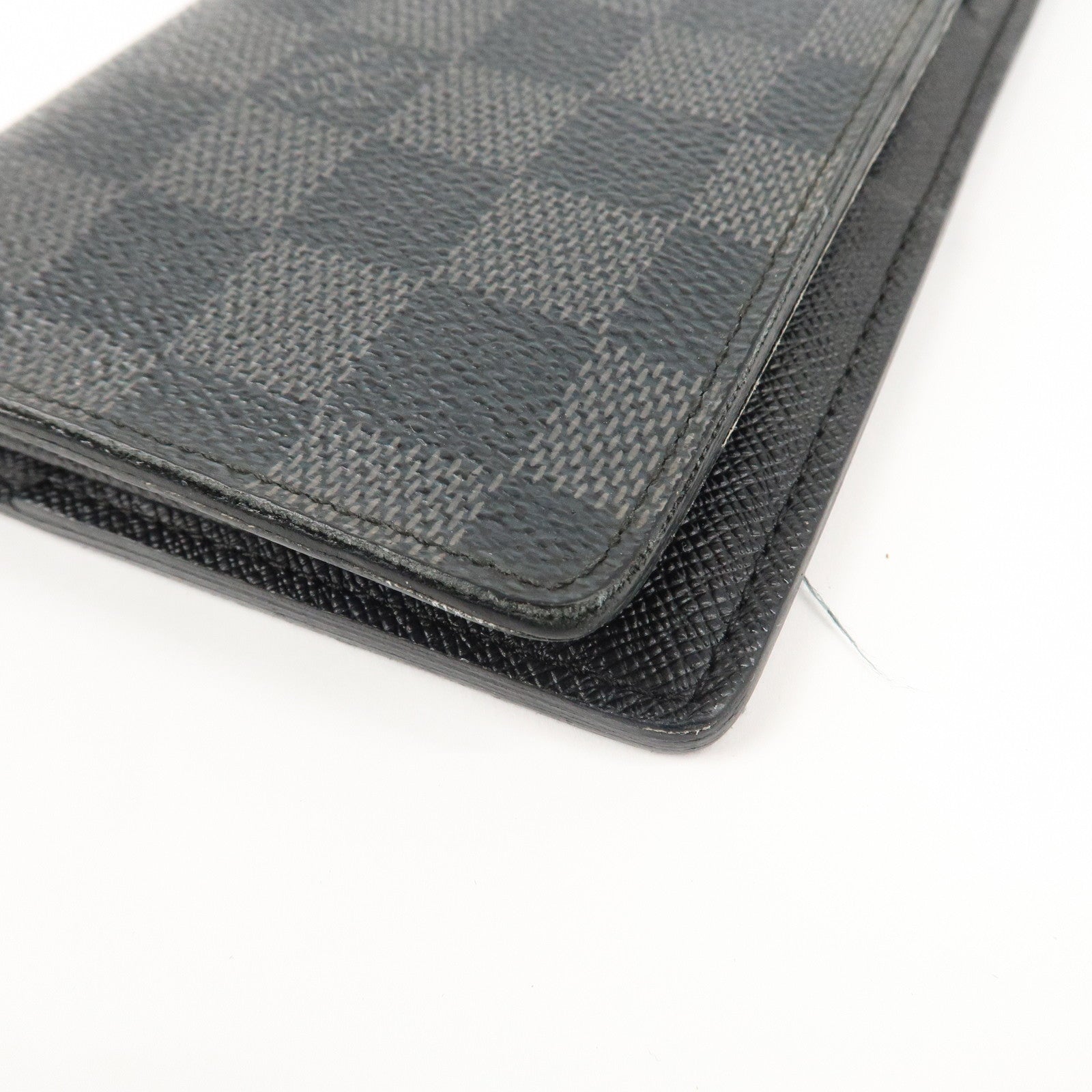 Louis Vuitton Damier Portefeuille Brazza Long Wallet N62665 Used