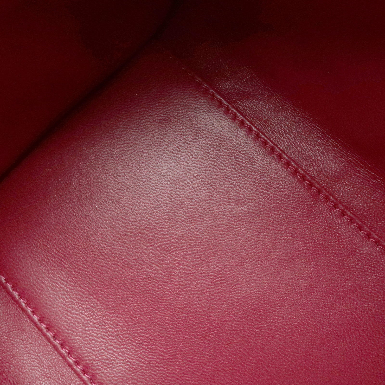 LOEWE Anagram Leather Amazona 28 Hand Bag Boston Bag Red Used