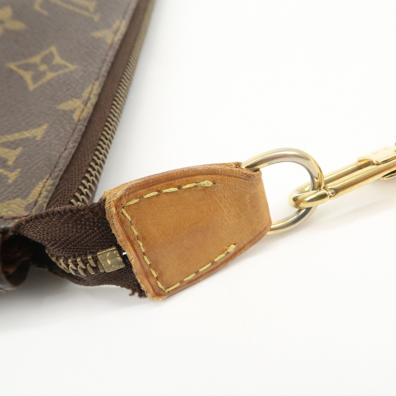 Louis Vuitton Monogram Pochette Accessoires Pouch Hand Bag M51980