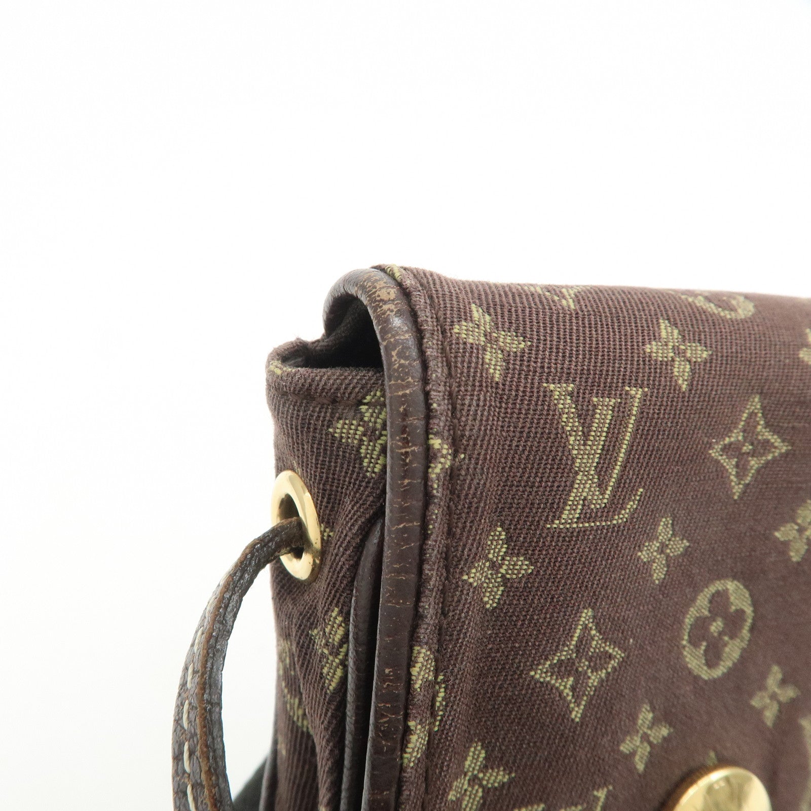 Louis Vuitton Monogram Mini Lin Pochette Cancun Ebene M95313