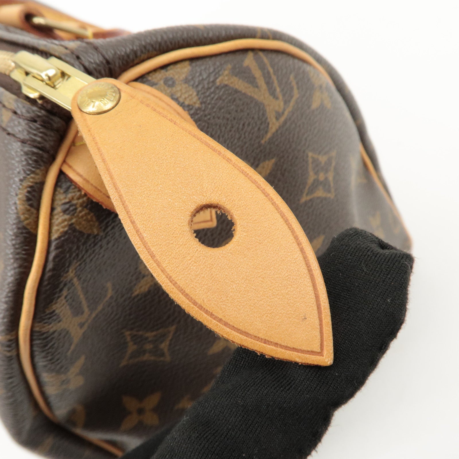 Louis Vuitton Monogram Speedy 30 Hand Bag Boston Bag M41526 Used