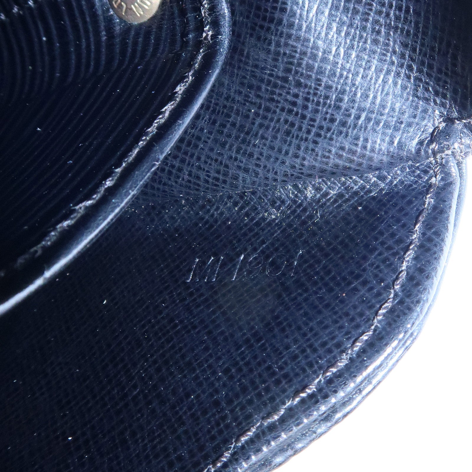 Louis Vuitton Epi Cartouchiere Shoulder Bag Noir Black M52242