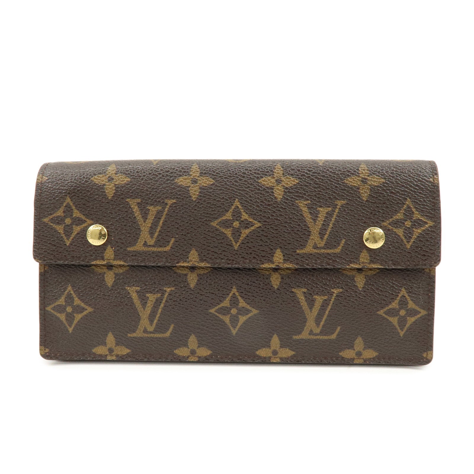 Louis Vuitton Monogram Portefeuille Accordion Long Wallet M58008