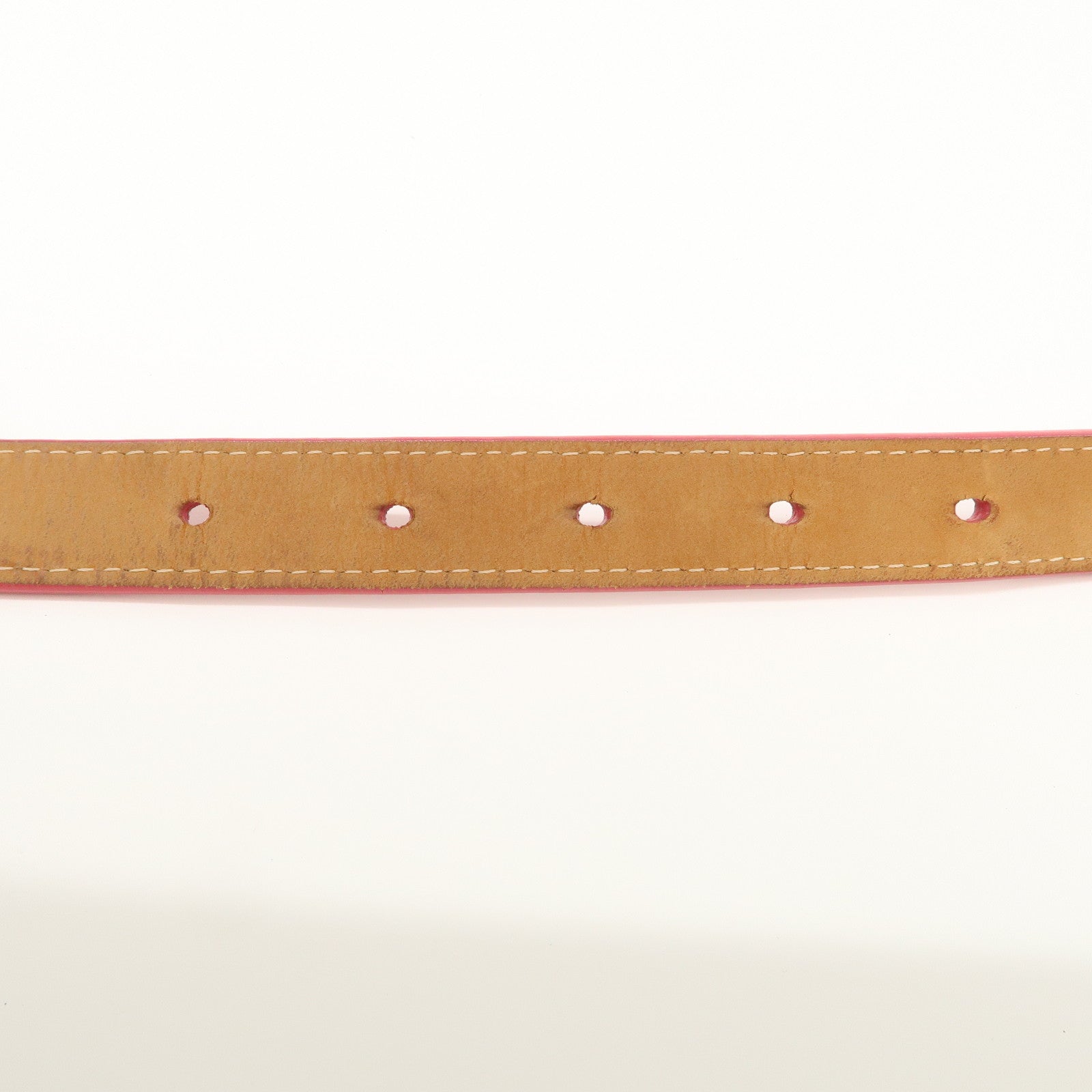 Louis Vuitton Monogram Vernis Leather Ceinture Belt 80/32 Framboise M9798