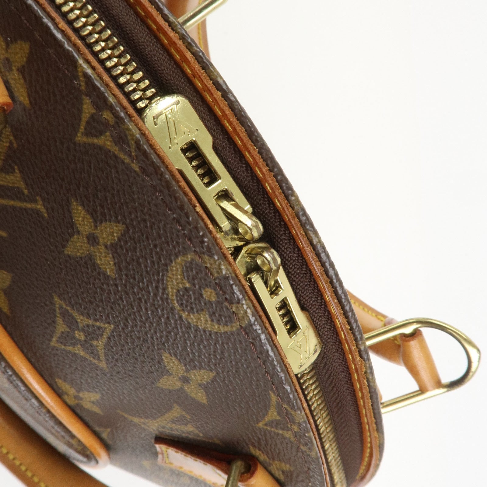 Louis Vuitton Monogram Ellipse PM Hand Bag Brown M51127