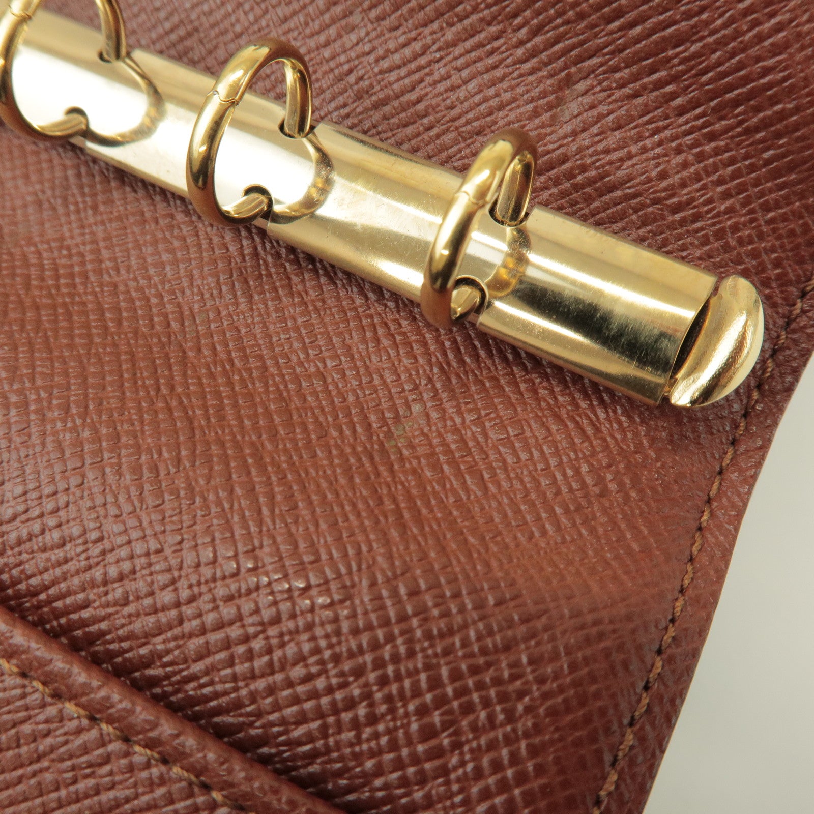 Louis Vuitton Monogram Agenda PM Planner Cover Brown R20005