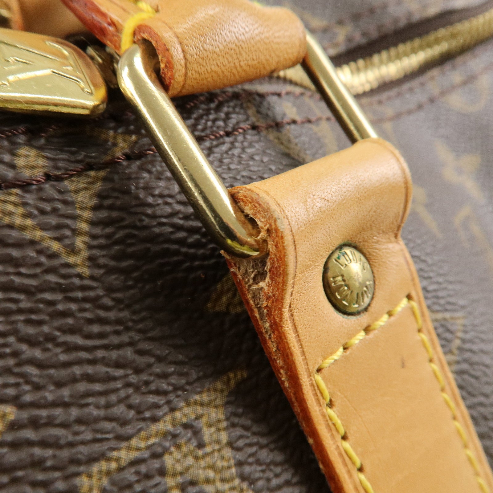Louis Vuitton Monogram Keep All Bandouliere 50 Boston Bag M41416 Used