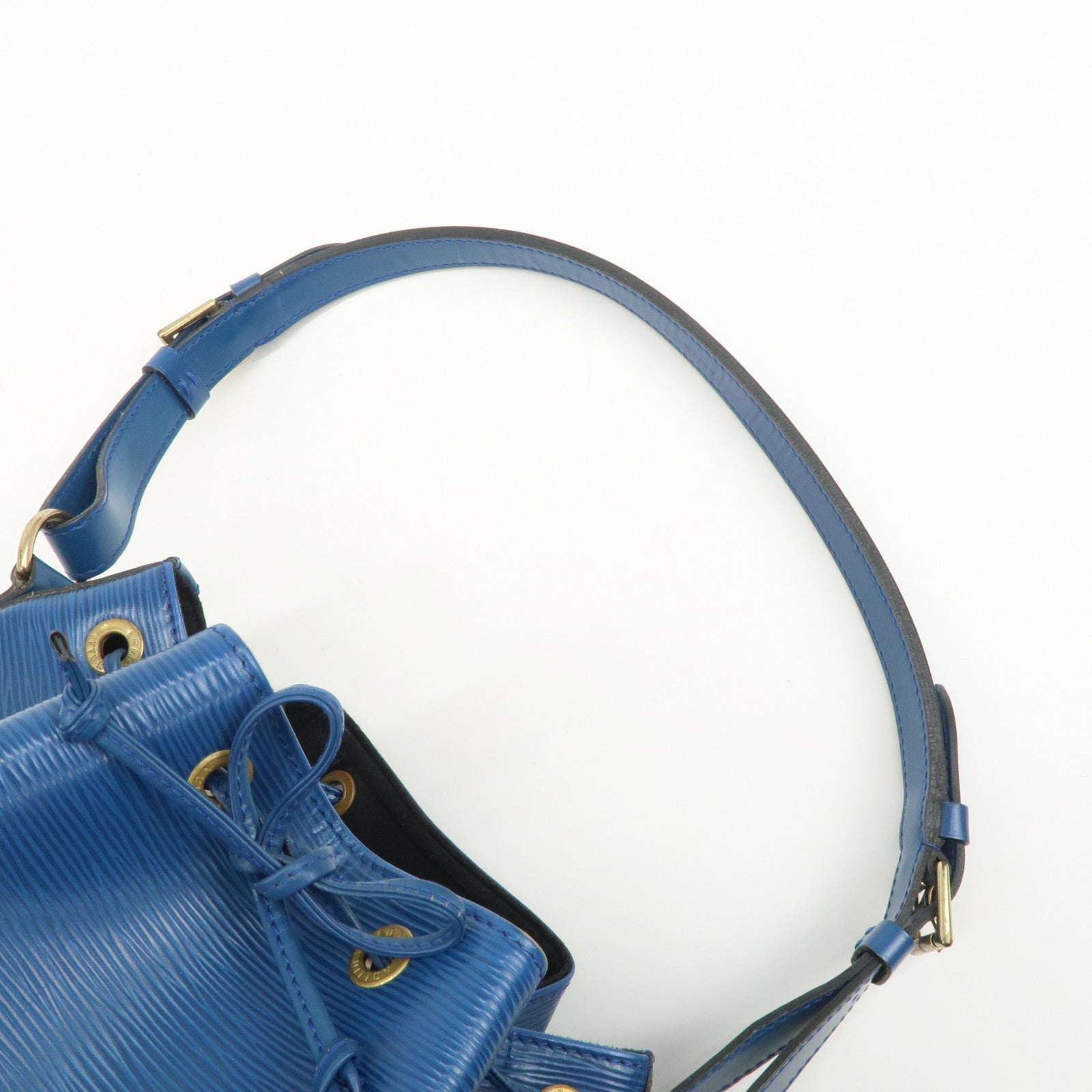 Louis Vuitton Epi Leather Petit Noe Shoulder Bag Toledo Blue M44105