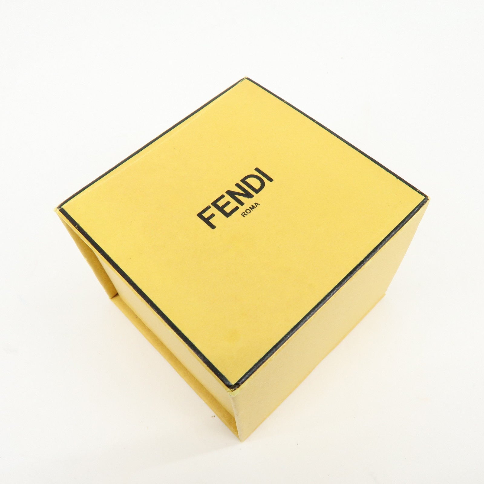 FENDI Baguette Ring M Metal Ring Gold 1A2621