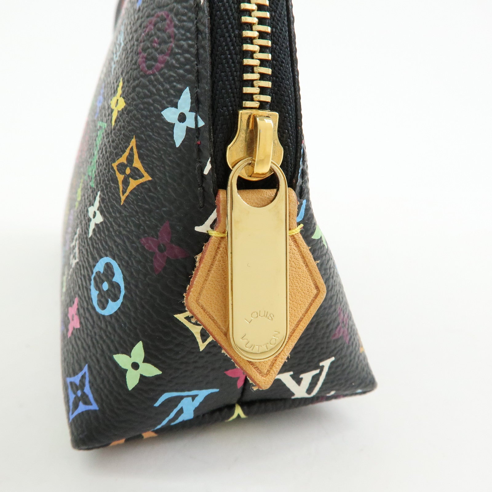 Louis Vuitton Monogram Multi Color Pochette Cosmetic Pouch M47355