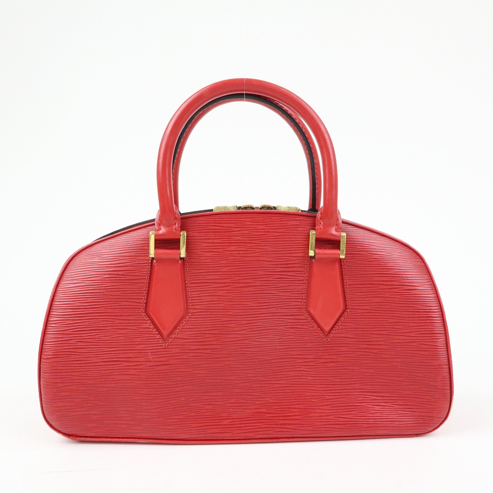 Louis Vuitton Epi Leather Jasmine Hand Bag Castilian Red M52087