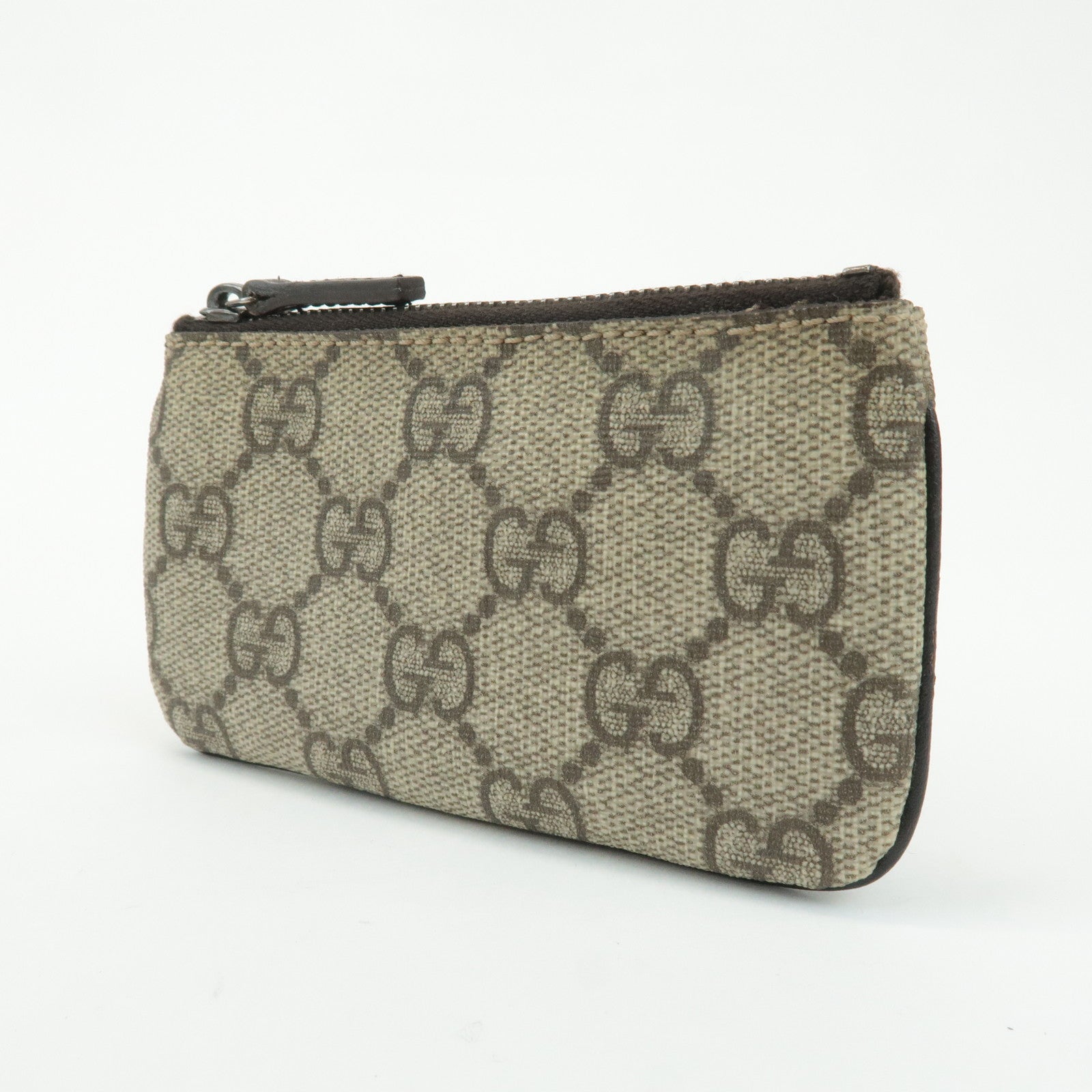 GUCCI Set of 2 Guccissima Leather Canvas Coin Case 233183/131988 Used