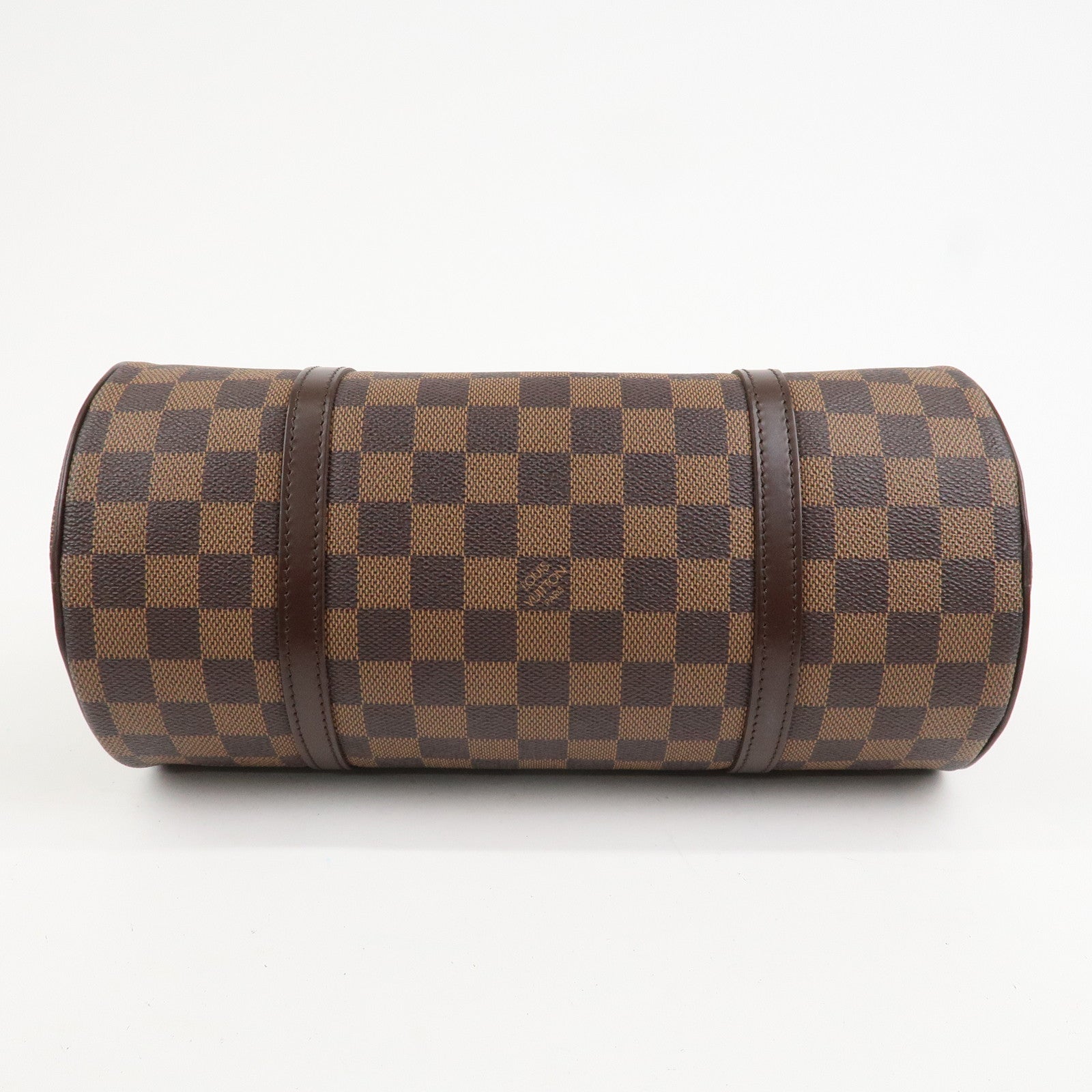 Louis Vuitton Damier Ebene Papillon 30 Hand Bag Brown N51303