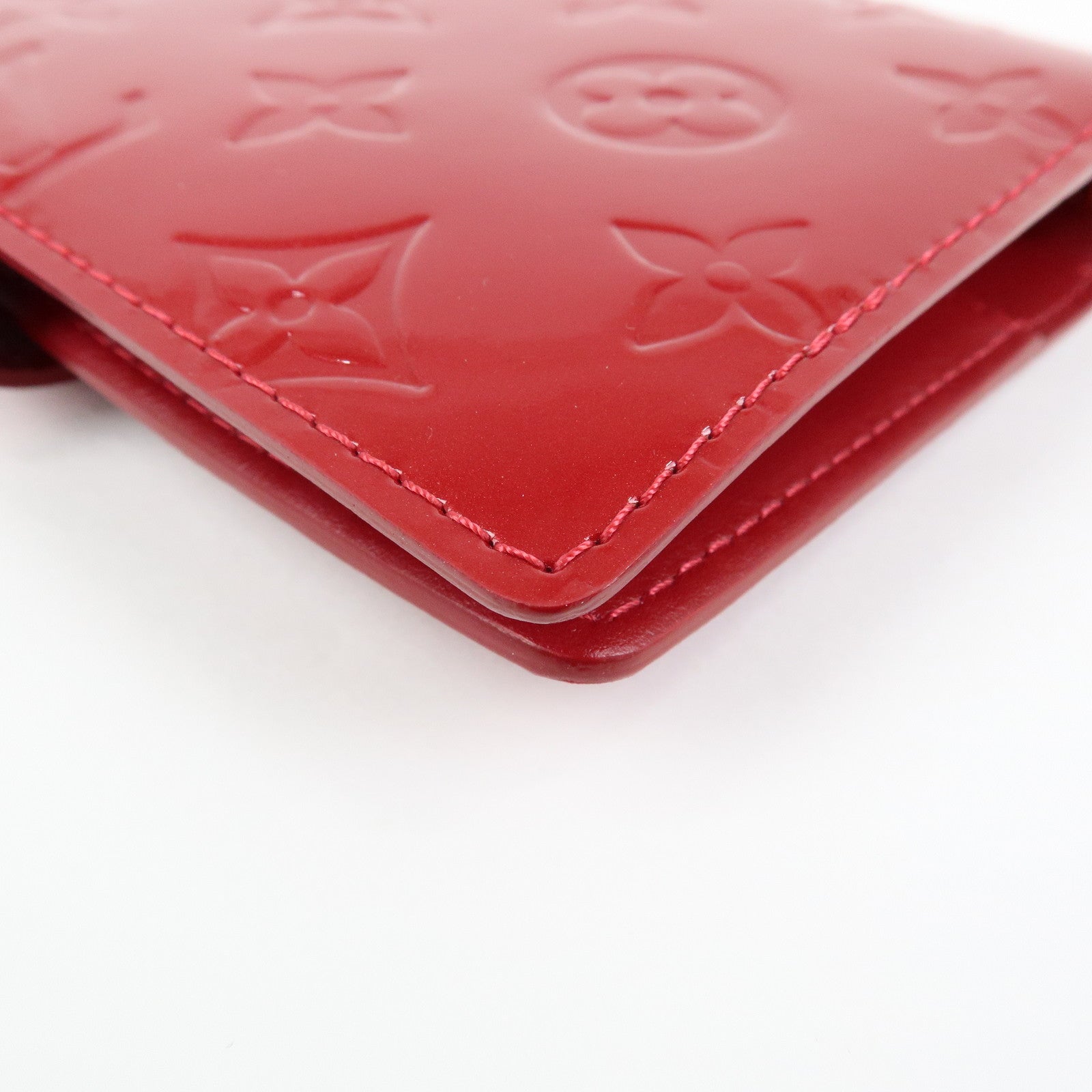 Louis Vuitton Monogram Vernis Agenda PM Pomme d'Amour Red R21016