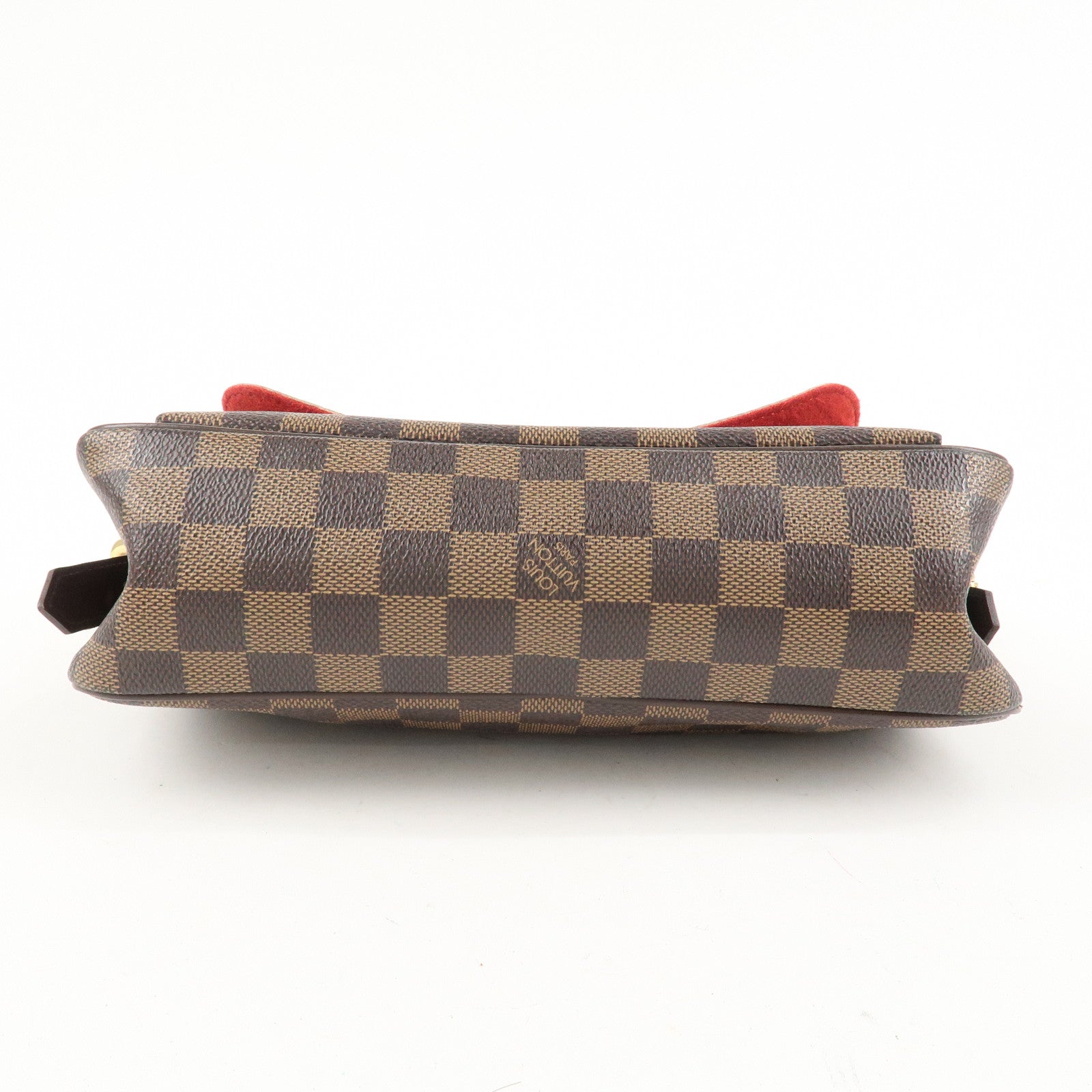 Louis Vuitton Damier Leather Canvas Ravello GM Shoulder Bag N60006 Used