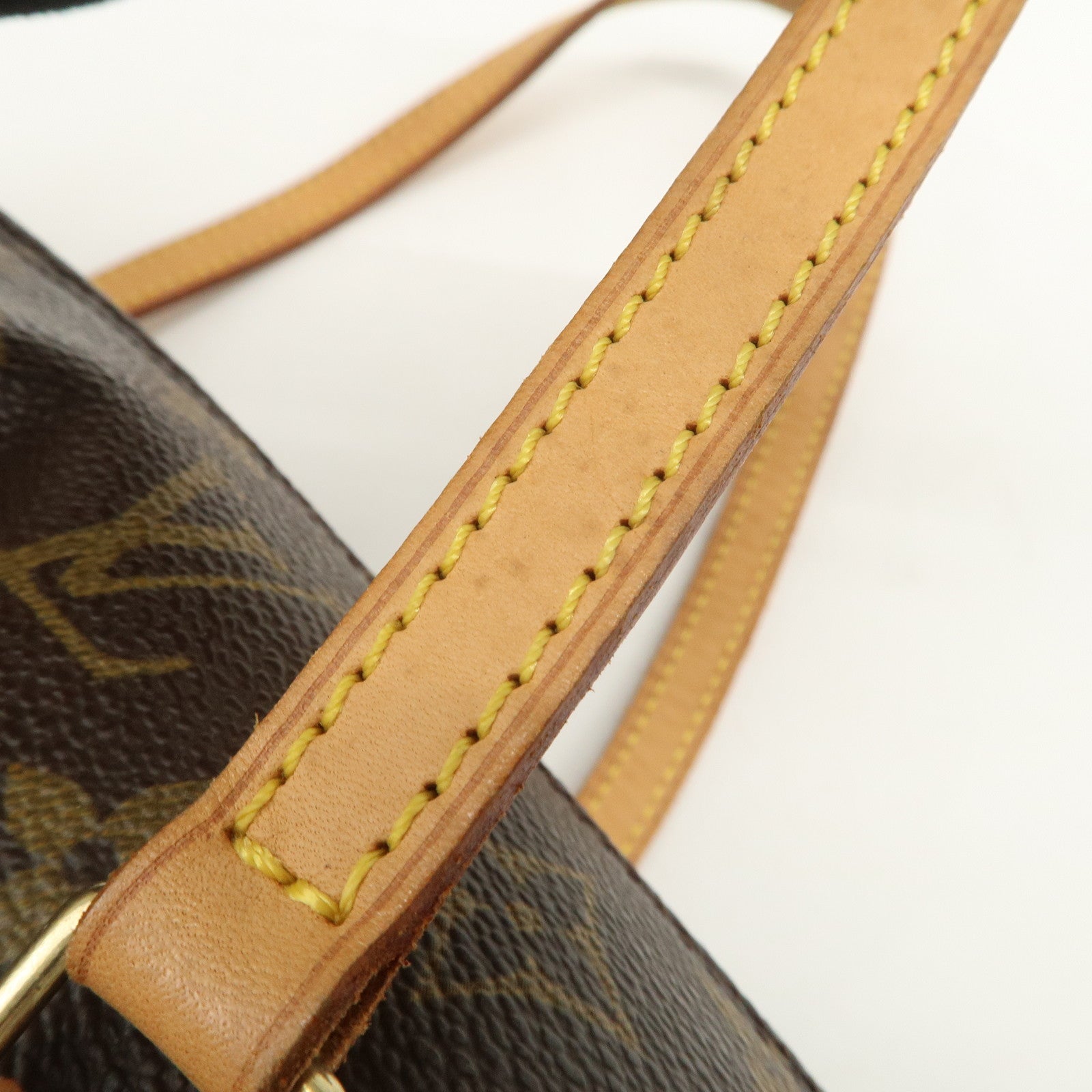 Louis Vuitton Monogram Papillon 30 Hand Bag New Style Brown M51385
