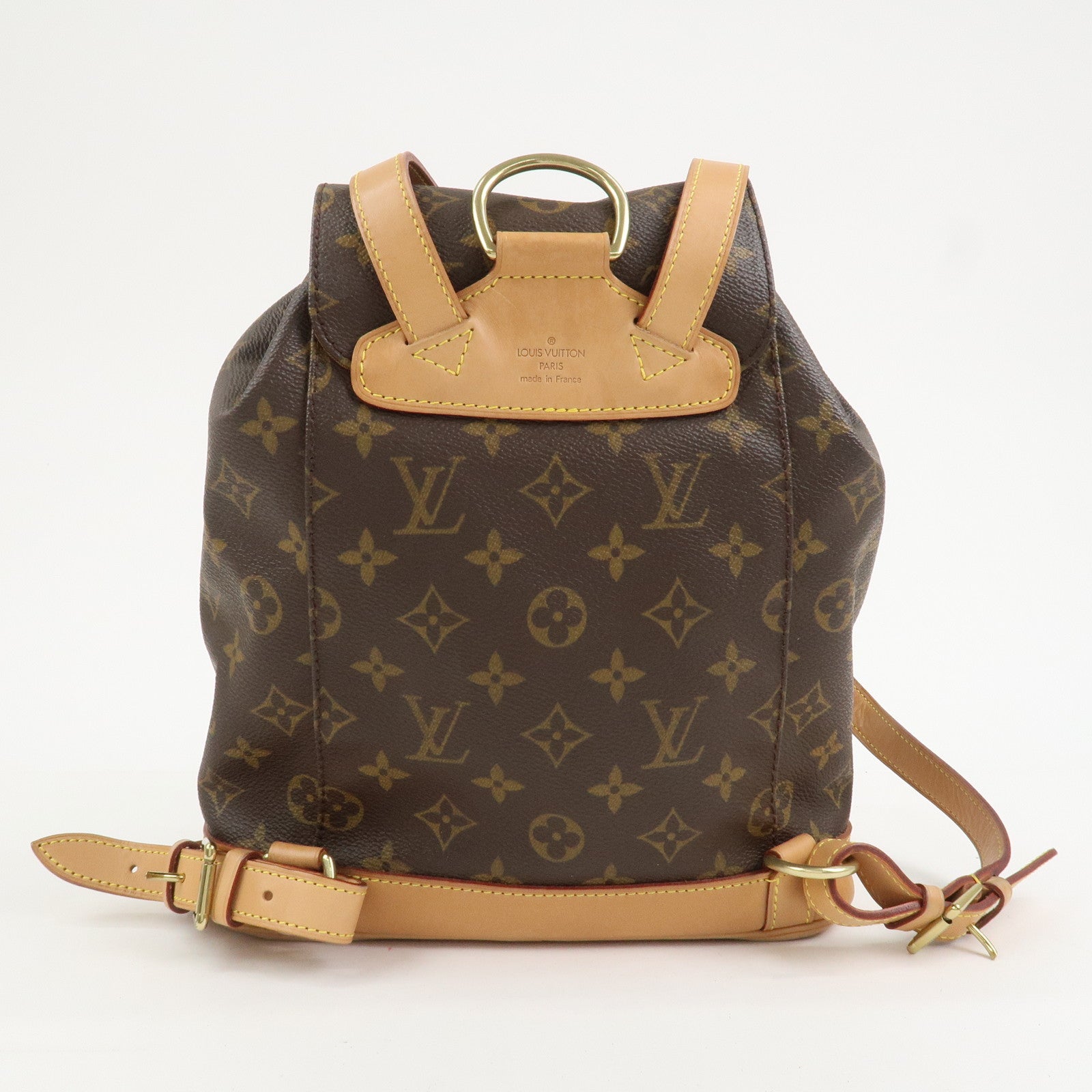 Louis Vuitton Monogram Montsouris MM Backpack Brown M51136