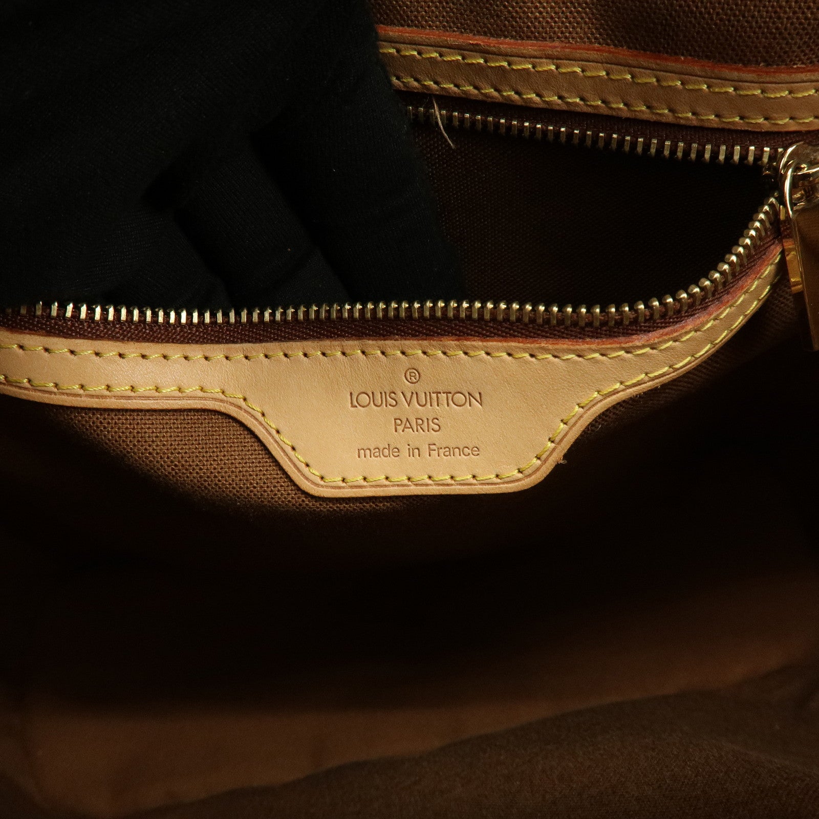Louis Vuitton Monogram Vavin GM Canvas Tote Hand Bag Brown M51170
