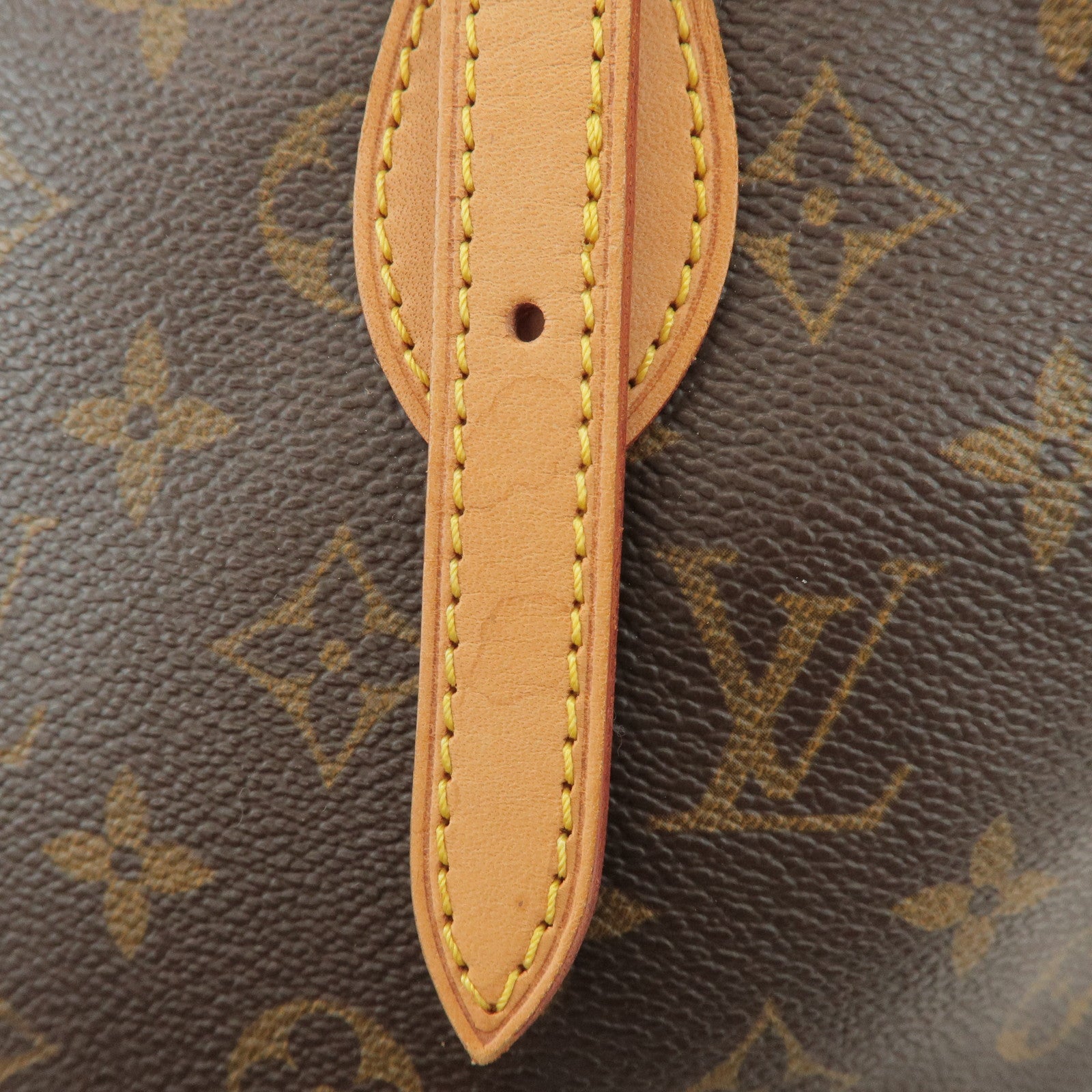 Louis Vuitton Monogram Canvas Bucket PM Hand Bag Brown M42238