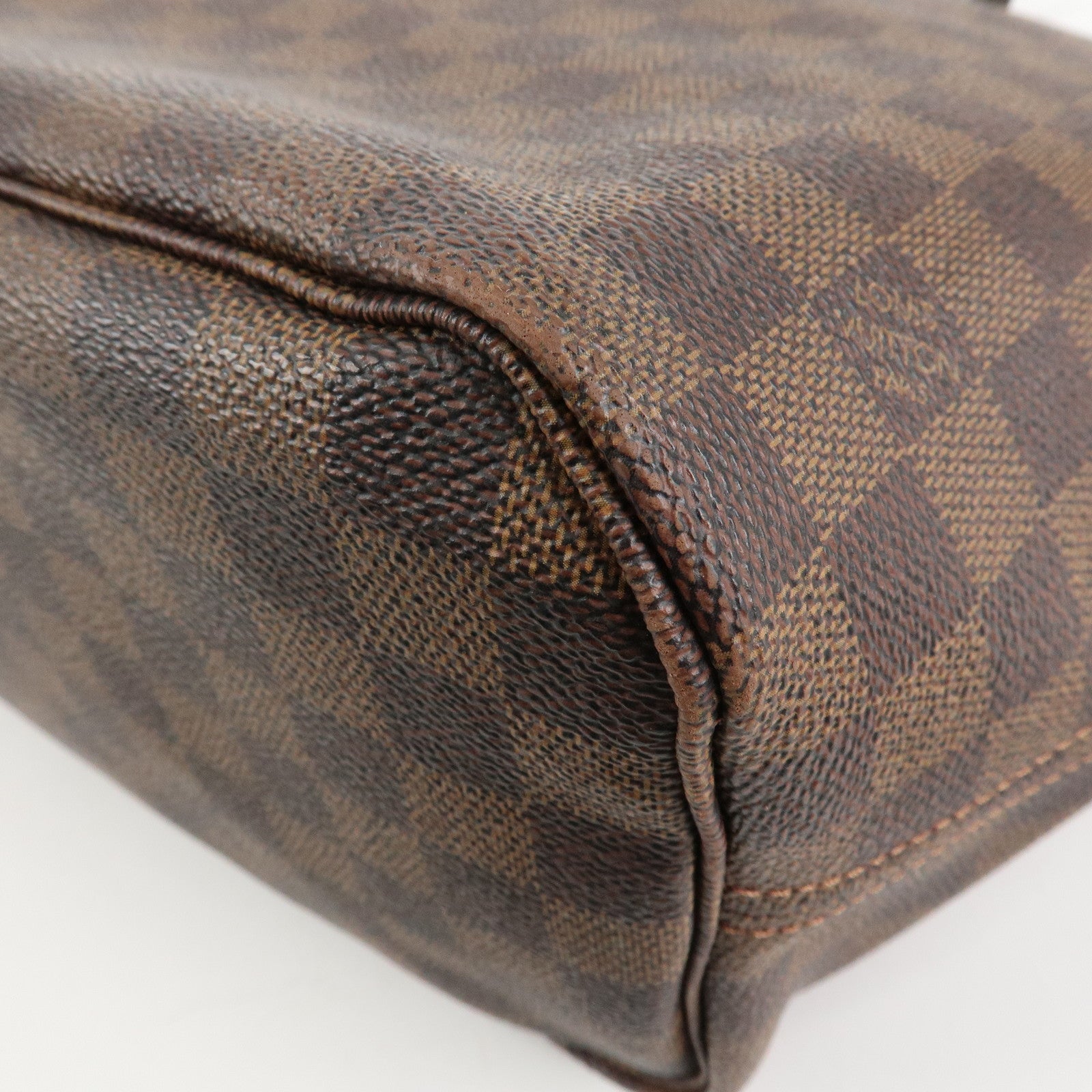 Louis Vuitton Damier Ebene Canvas Neverfull MM Tote Bag N51105 Used