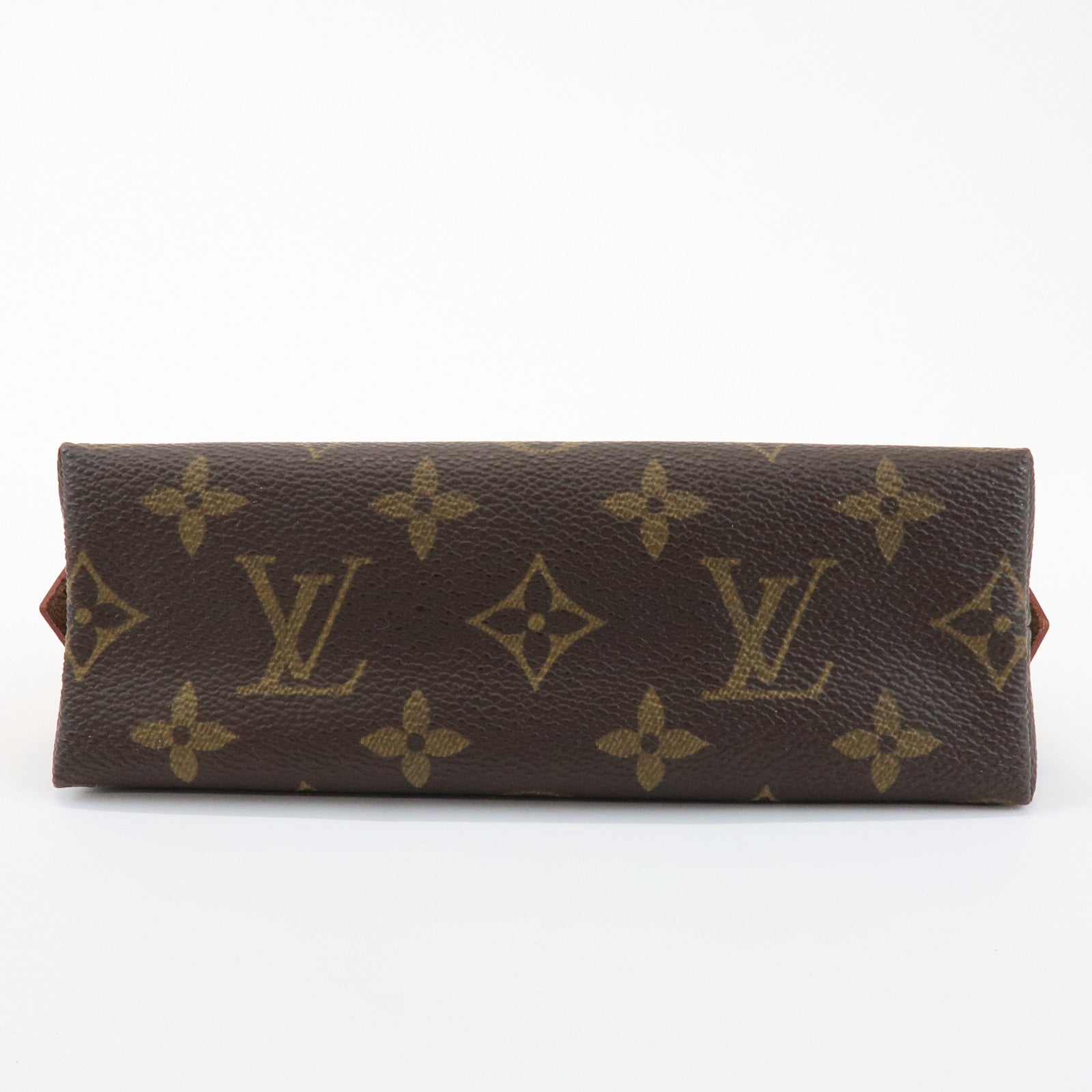 Louis Vuitton Monogram Pochette Cosmetic Pouch Brown M47515