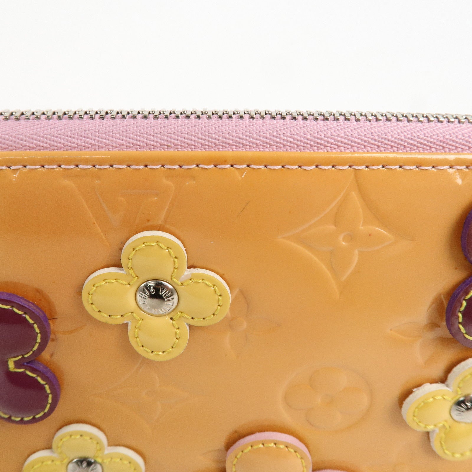 Louis Vuitton Monogram Vernis Flower Lexington Pouch M92248