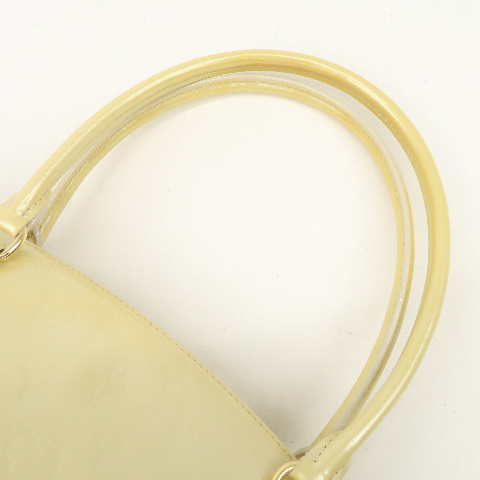 Louis Vuitton Monogram Vernis Leather Sherwood GM Blanc M91487 Used