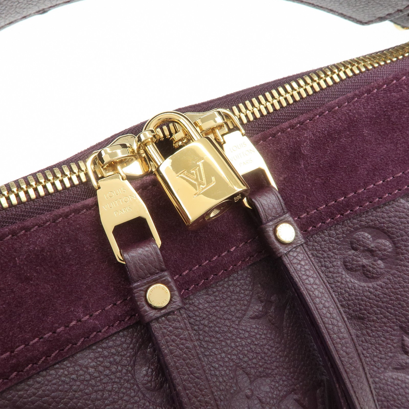 Louis Vuitton Monogram Empreinte Audacieuse PM Hand Bag M40583