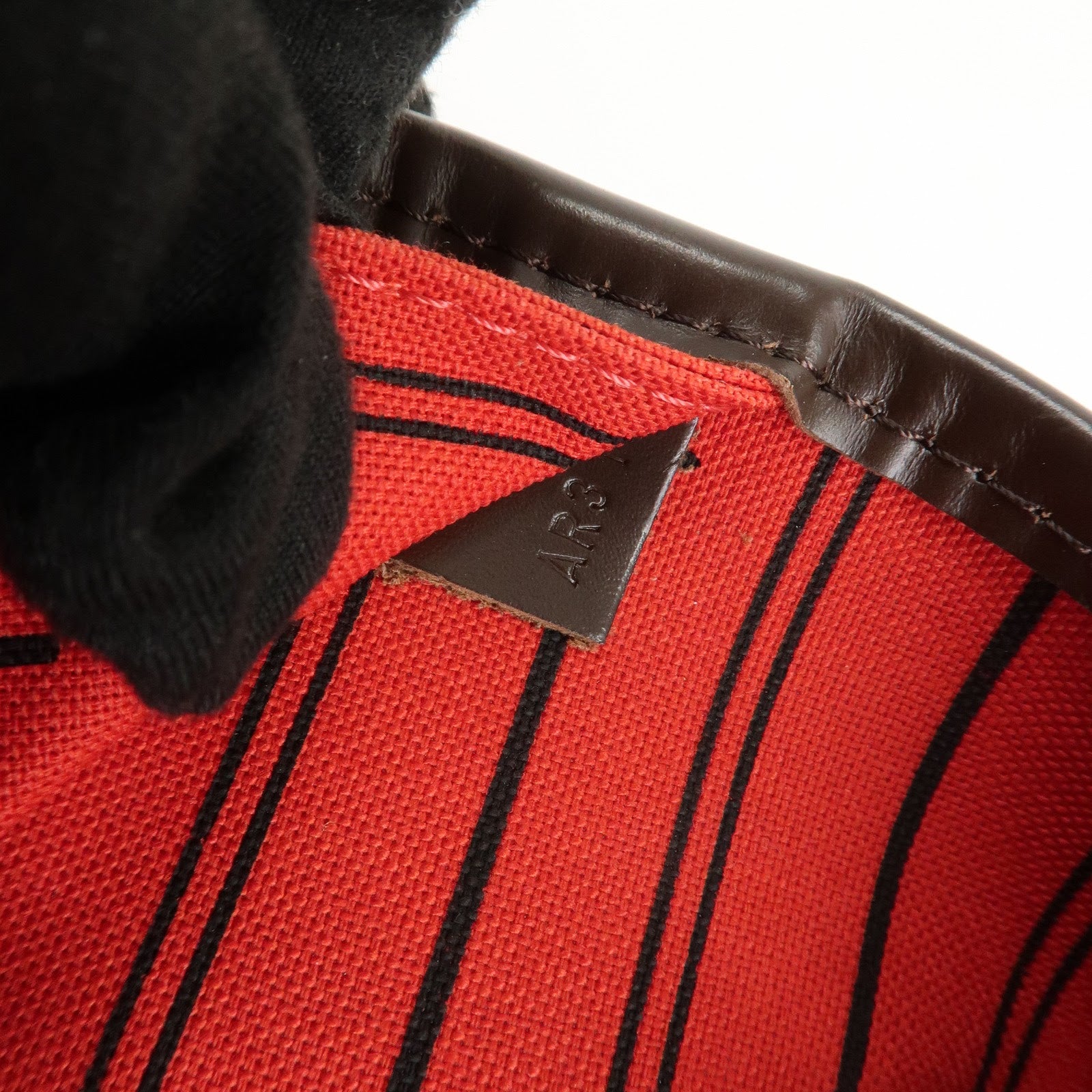 Louis Vuitton Damier Ebene Neverfull MM Tote Bag N51105 Used