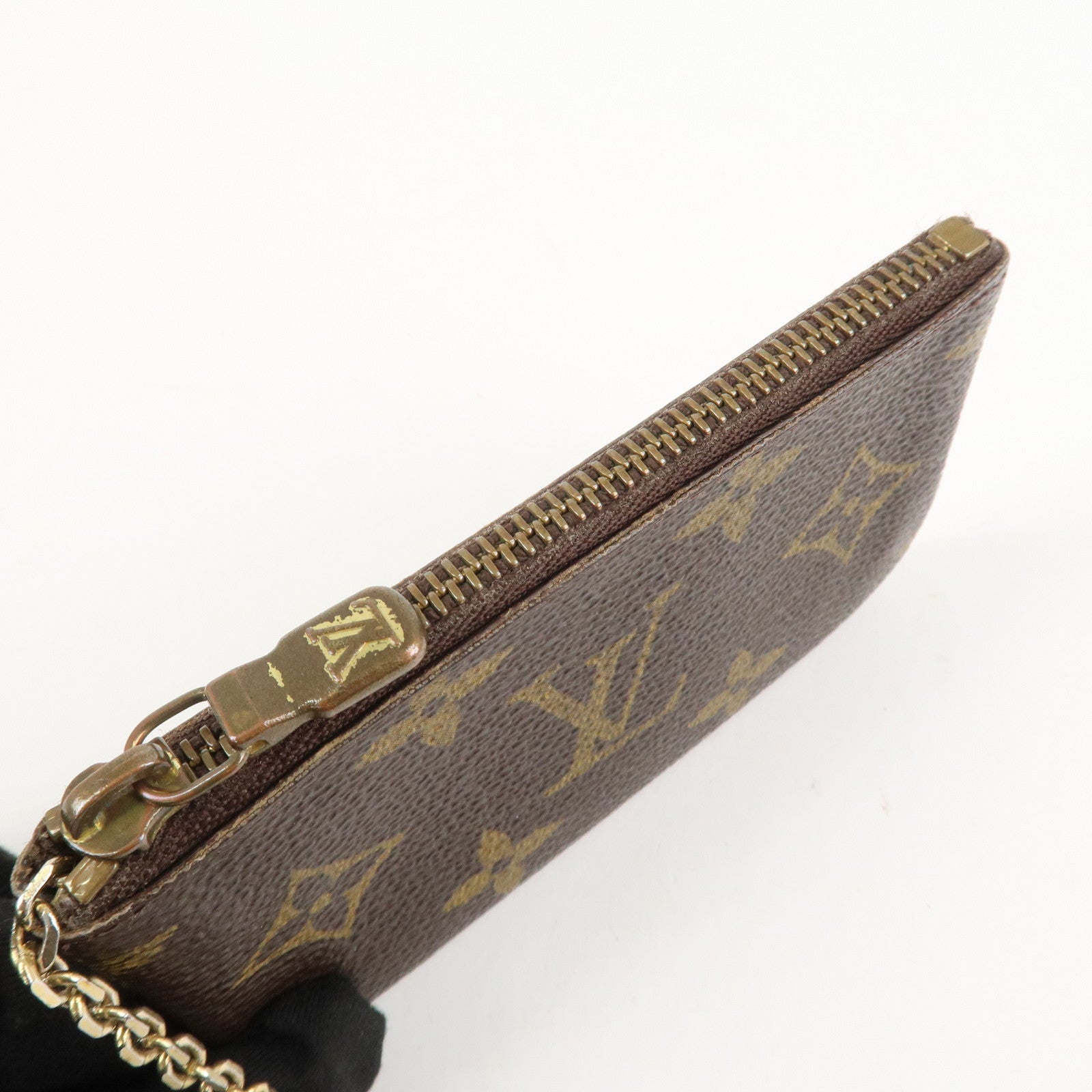 Louis Vuitton Set of 2 Monogram Canvas Coin Case Brown M62650 Used