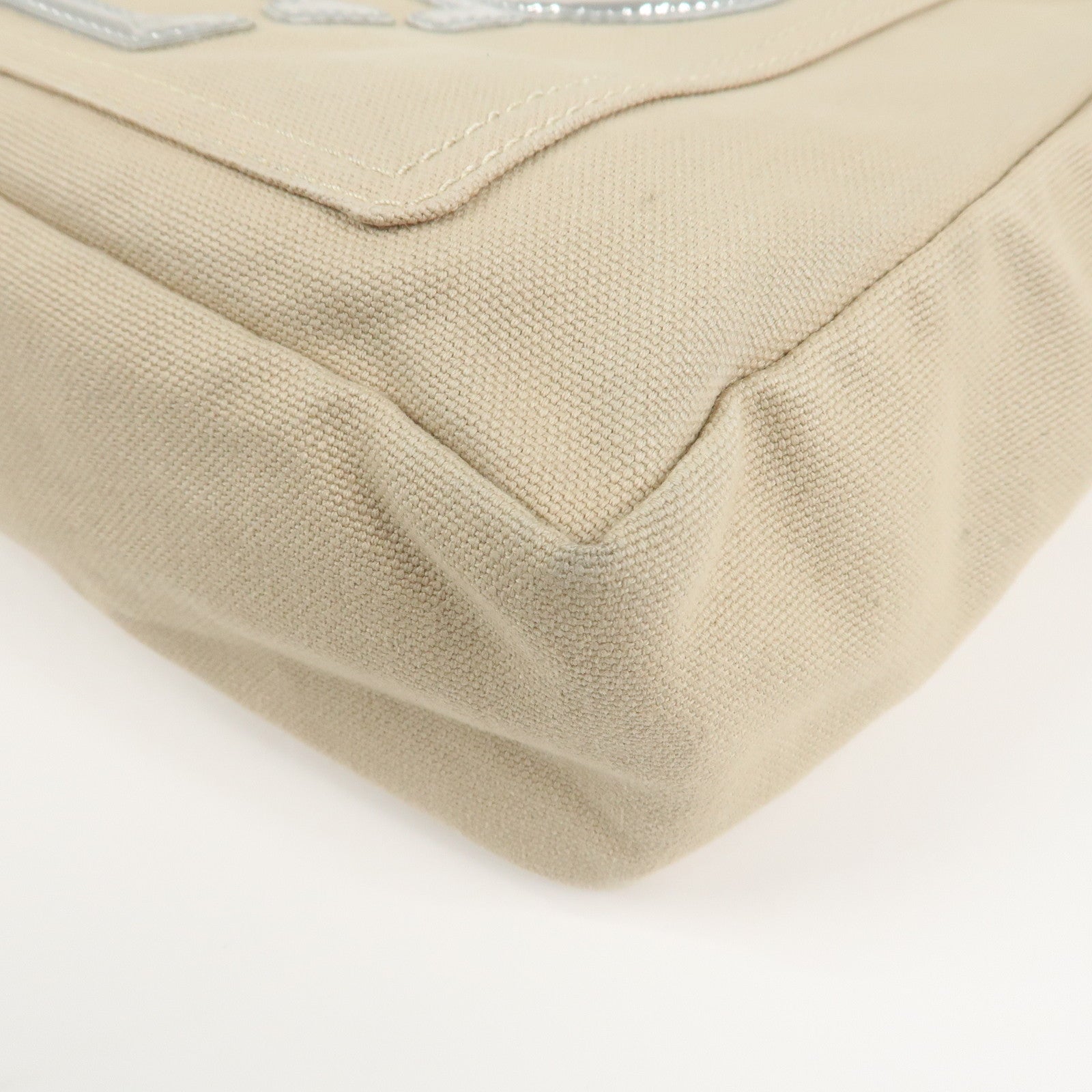 Louis Vuitton Canvas That's Love Tote Bag Hand Bag Ivory M95468 Used