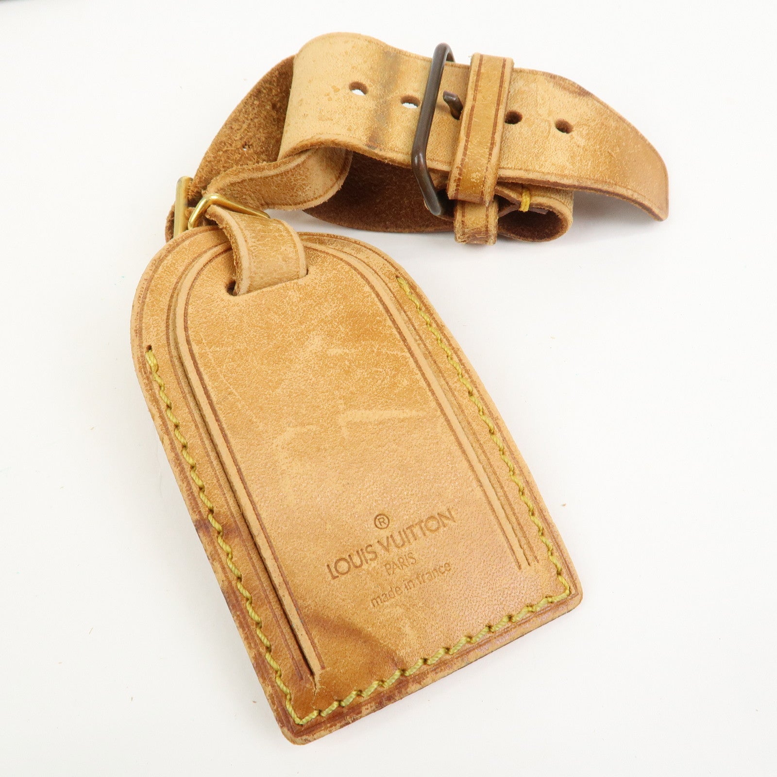 Louis Vuitton Set Of 20 Leather Name Tag & Poignet