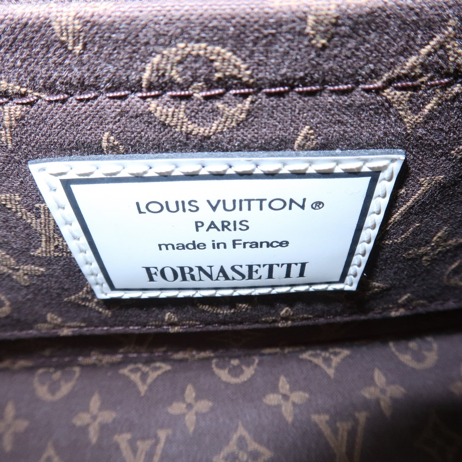 Louis Vuitton Fornasetti Monogram Patent Leather Alma BB Hand Bag Used