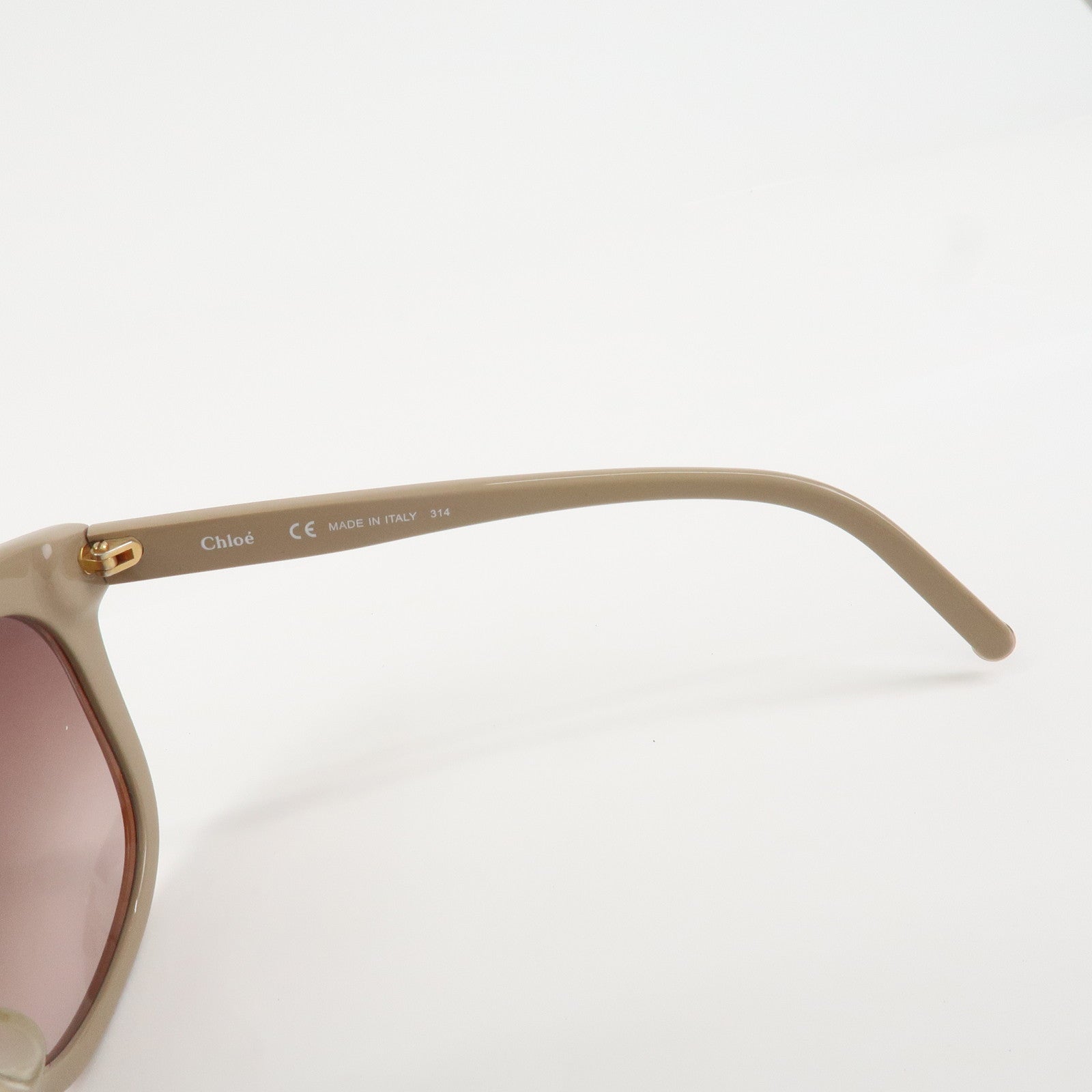 Chloe Plastic Sunglasses Brown CE669SA 749 56□20
