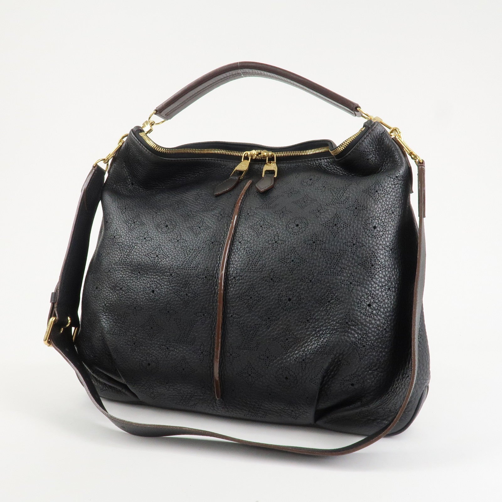 Louis Vuitton Monogram Mahina Selene MM 2Way Shoulder Bag M93987 Used